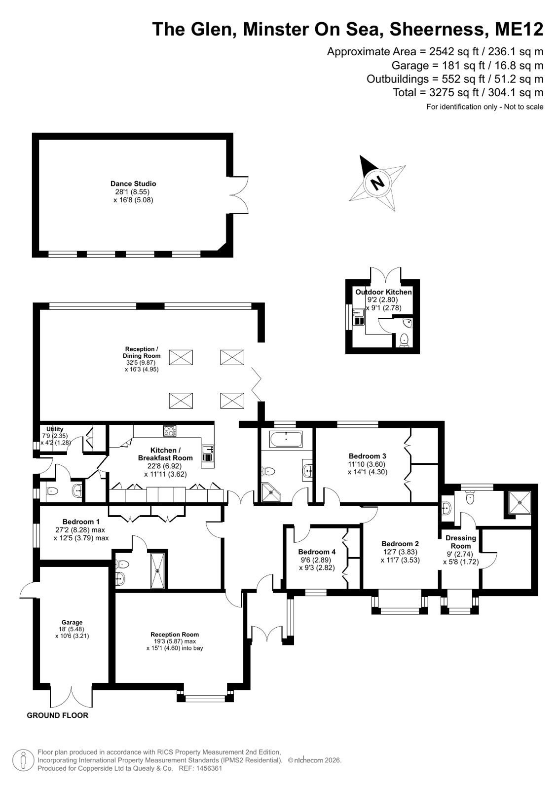 28, The Glen, Sheerness floorplan