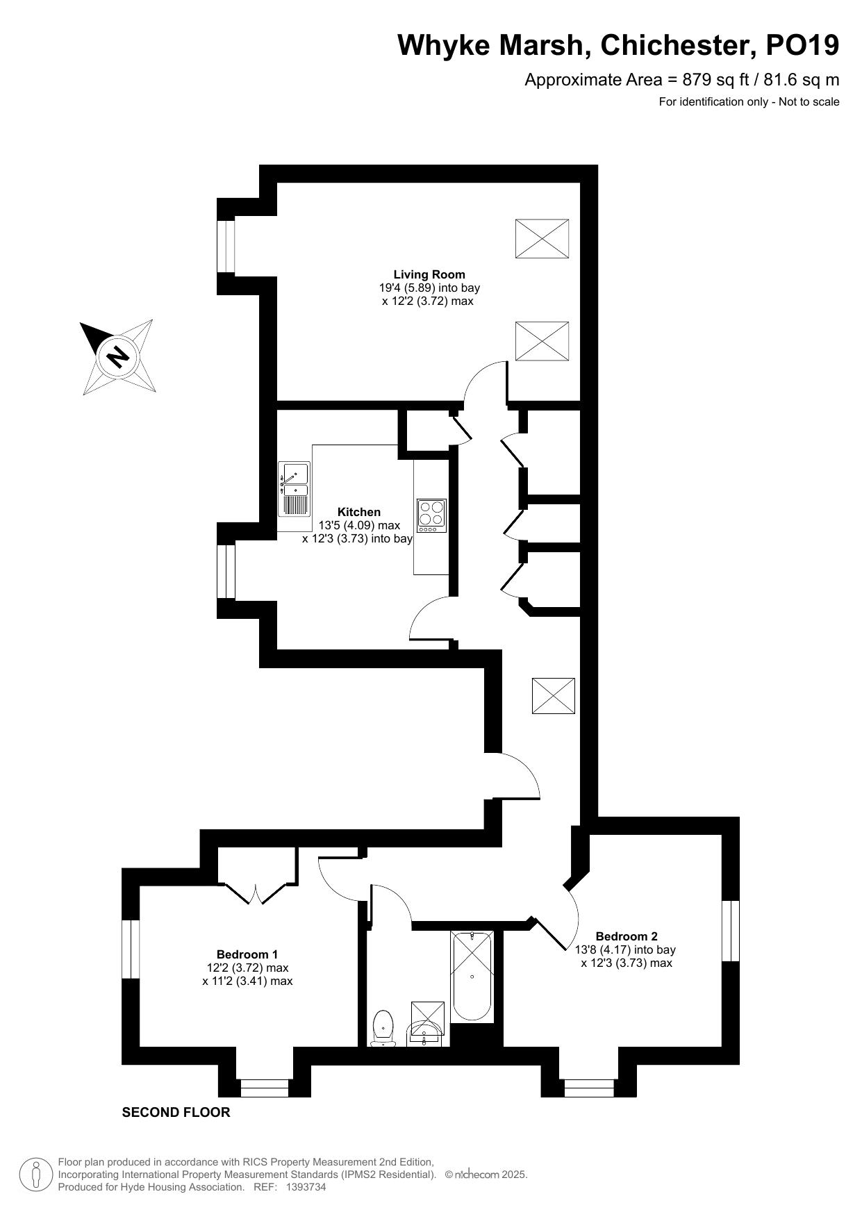 33, Whyke Marsh, Chichester floorplan