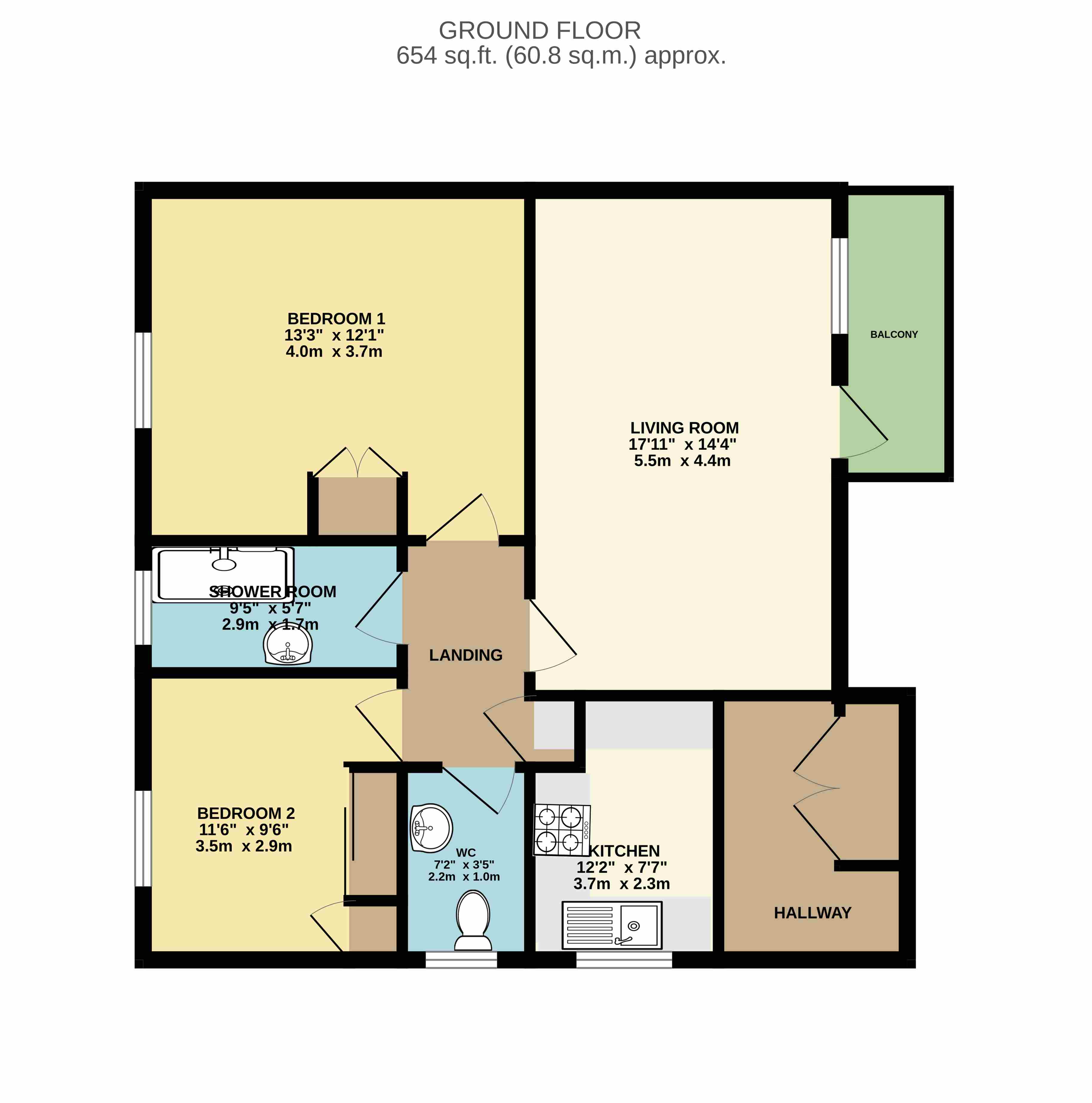 Eastbourne floorplan