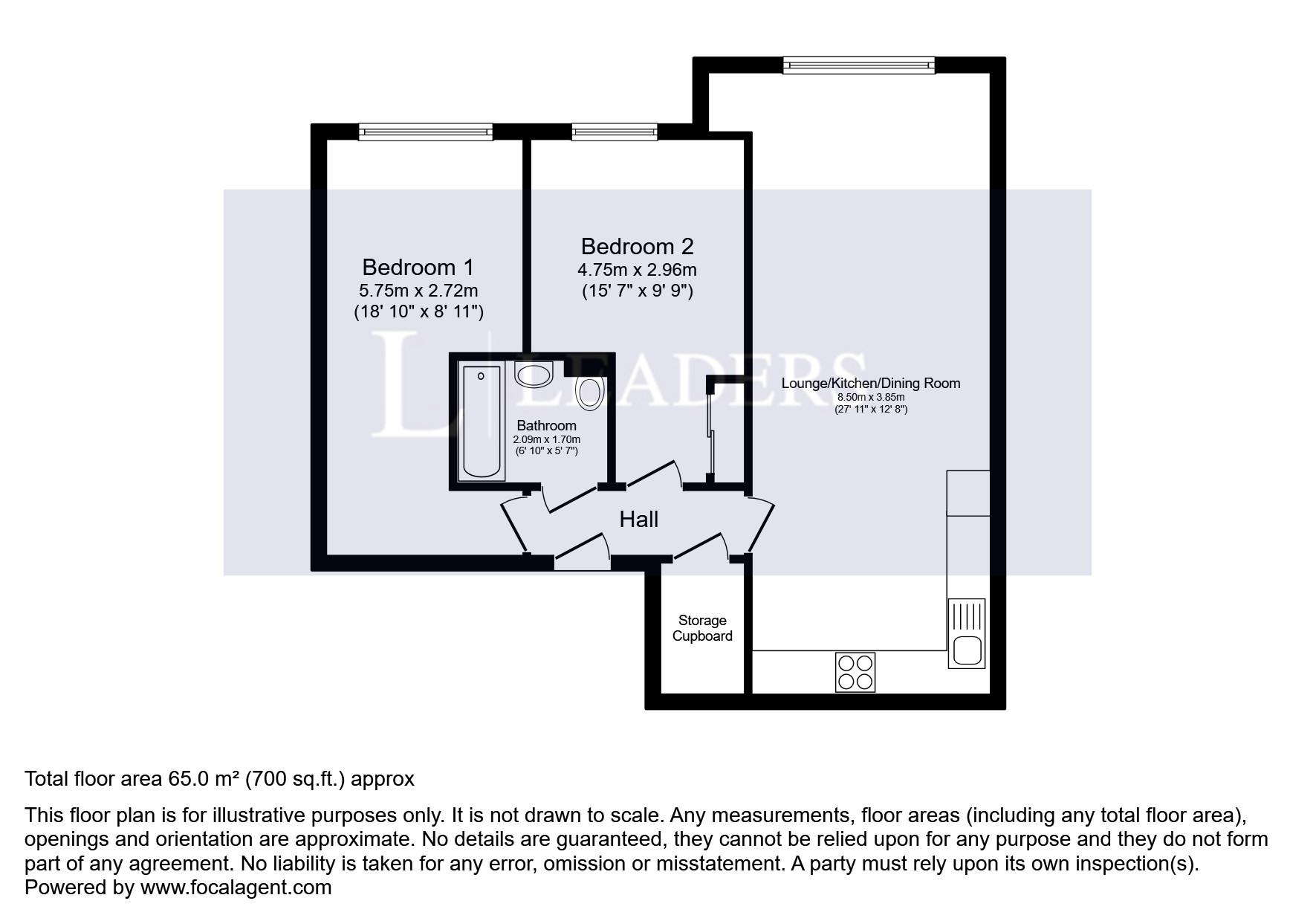 2, The Fairways, The Fairways floorplan