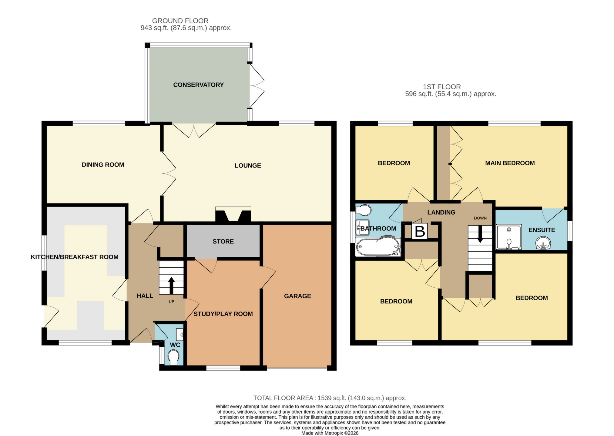 Osprey Park Drive, Kidderminster floorplan