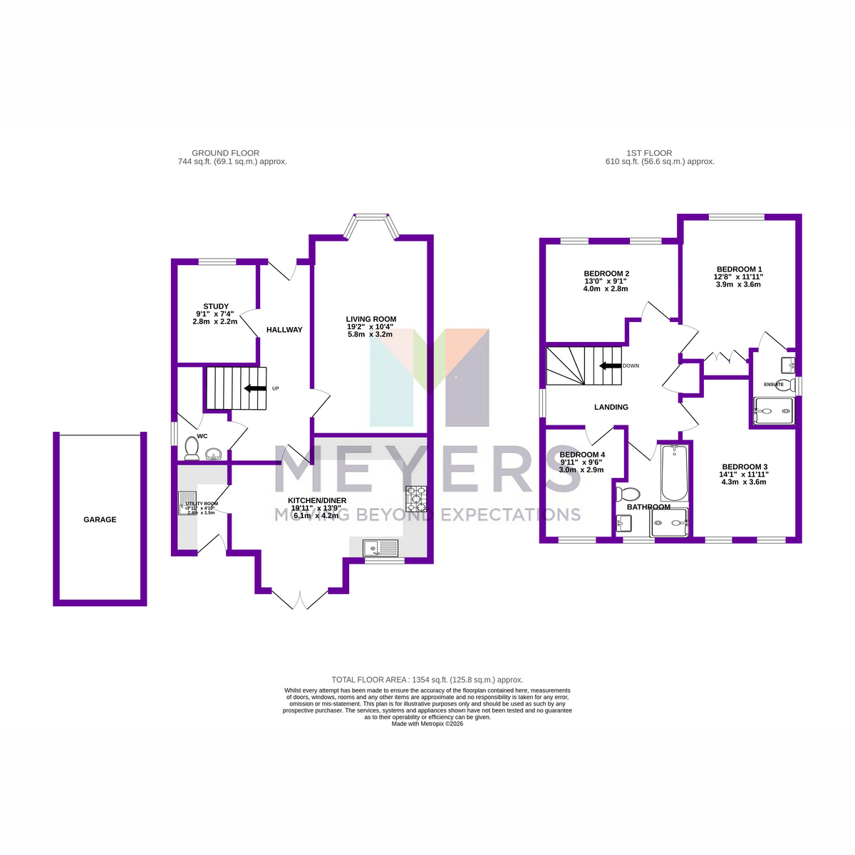 47, Neville Gardens, Bournemouth floorplan