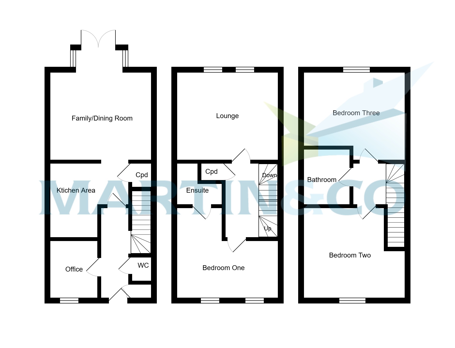 74, The Brow, Bradford floorplan