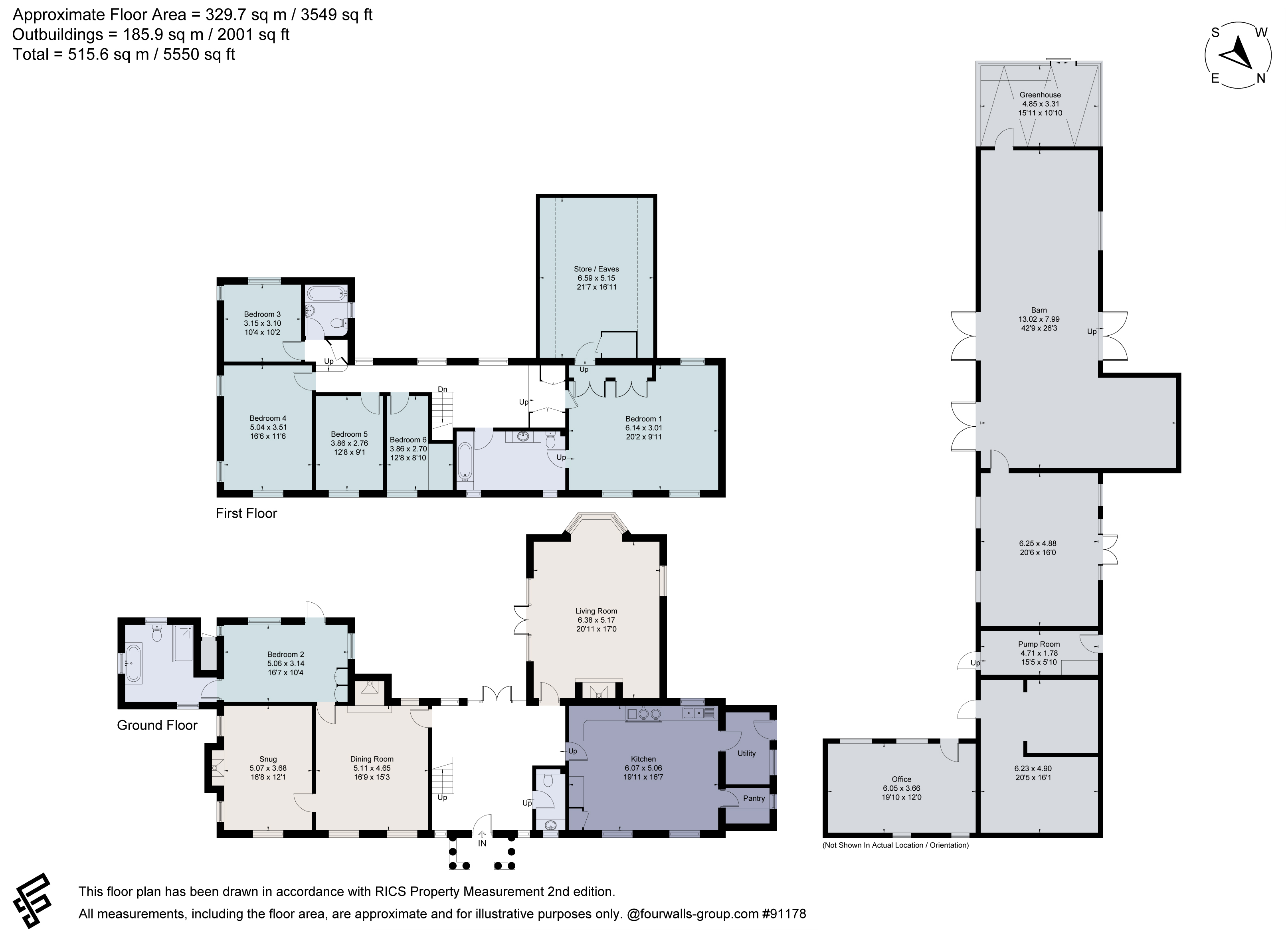 Pond Farm,, Bartlow Road, Cambridge floorplan