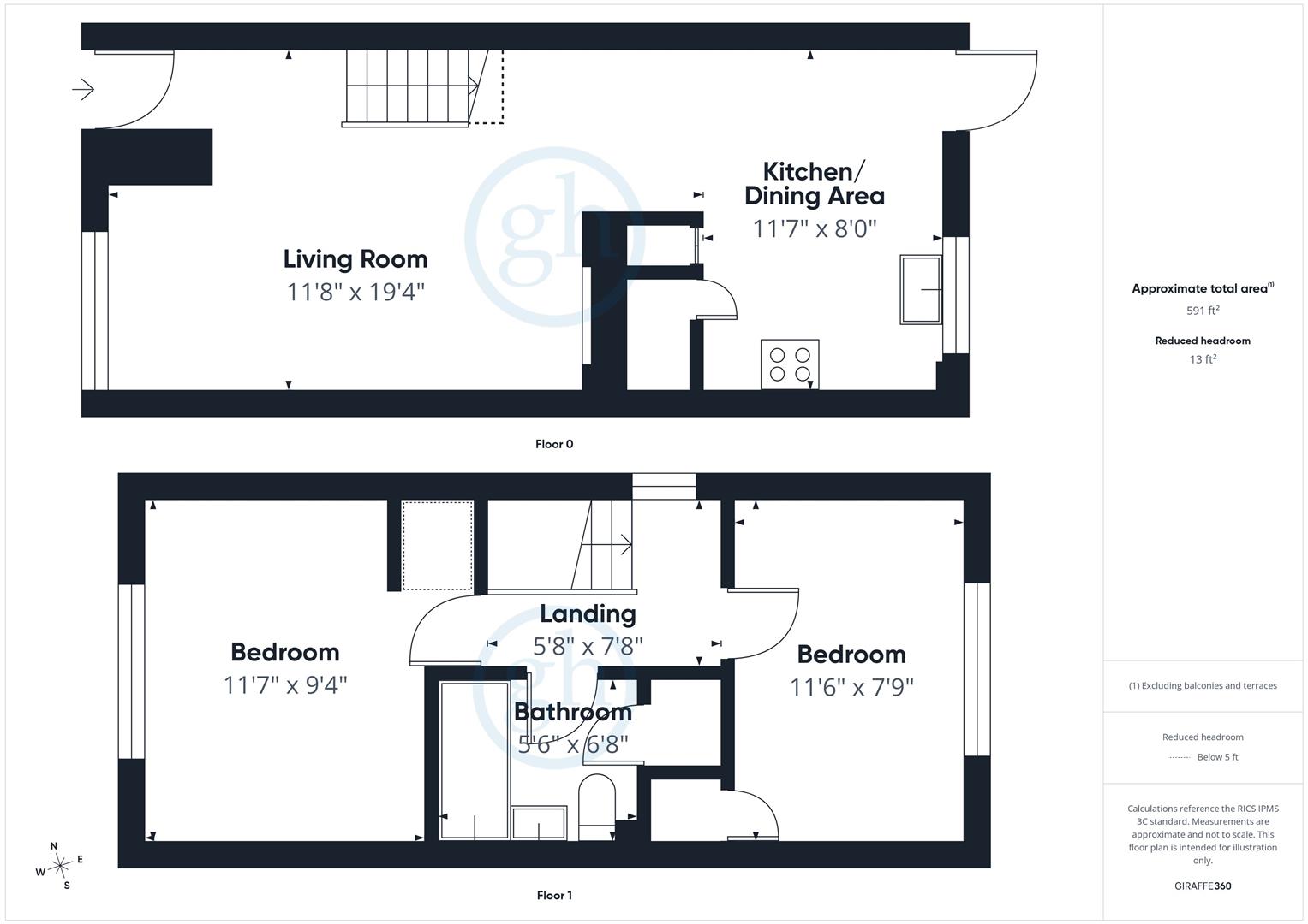 Greystoke Drive, Ruislip floorplan