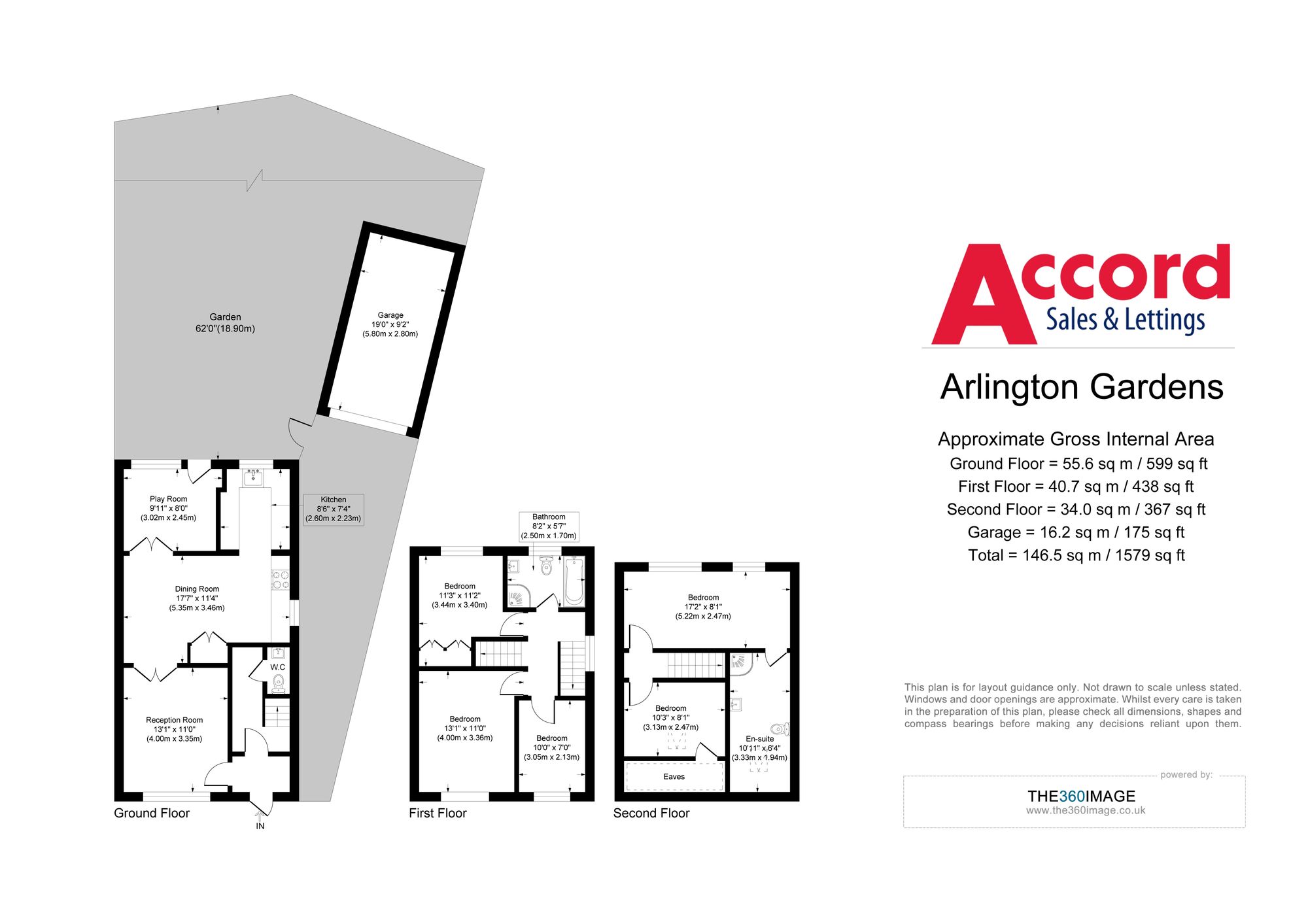 33 Arlington Gardens, Romford floorplan
