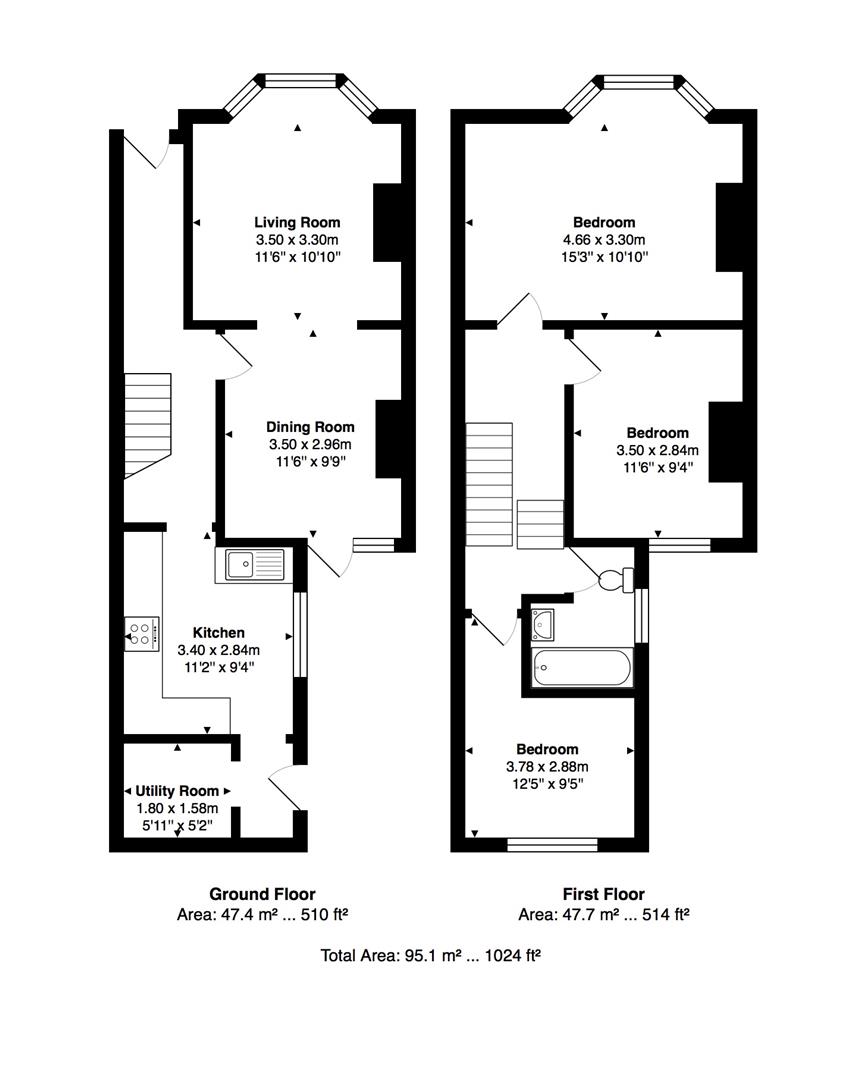 70, Stoneham Road, East Sussex floorplan