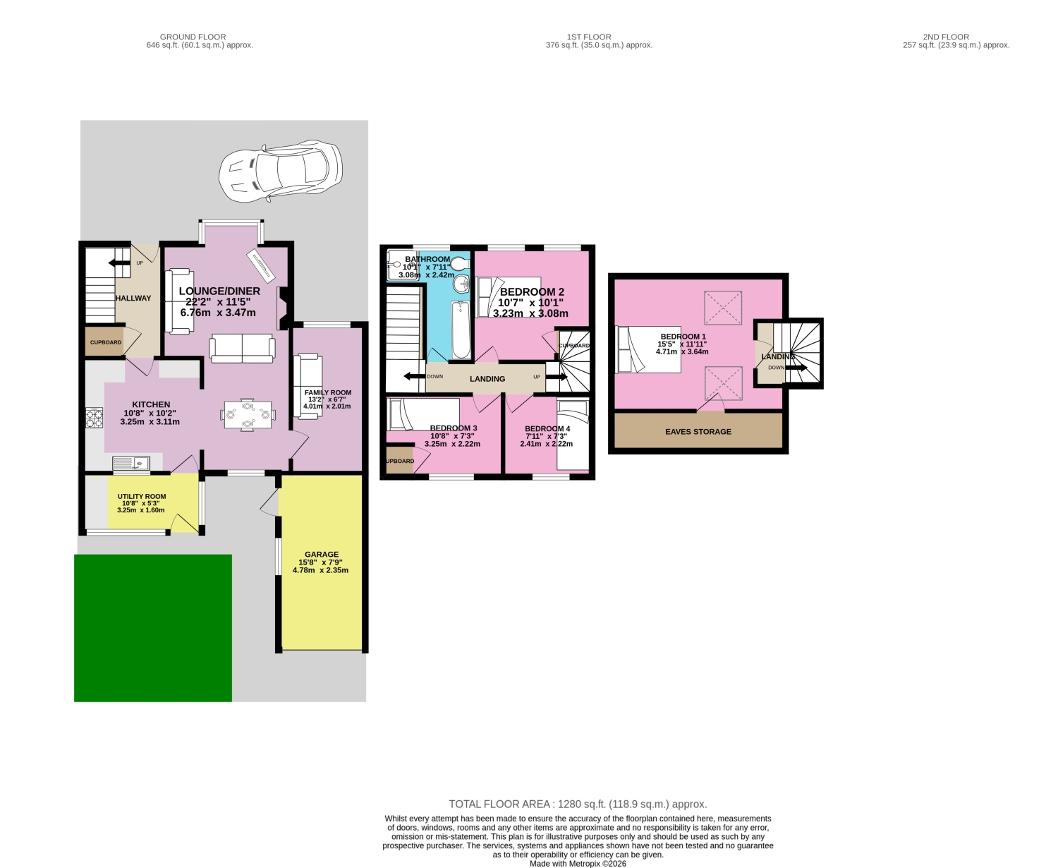 19, St. Nicholas Drive, Beverley floorplan