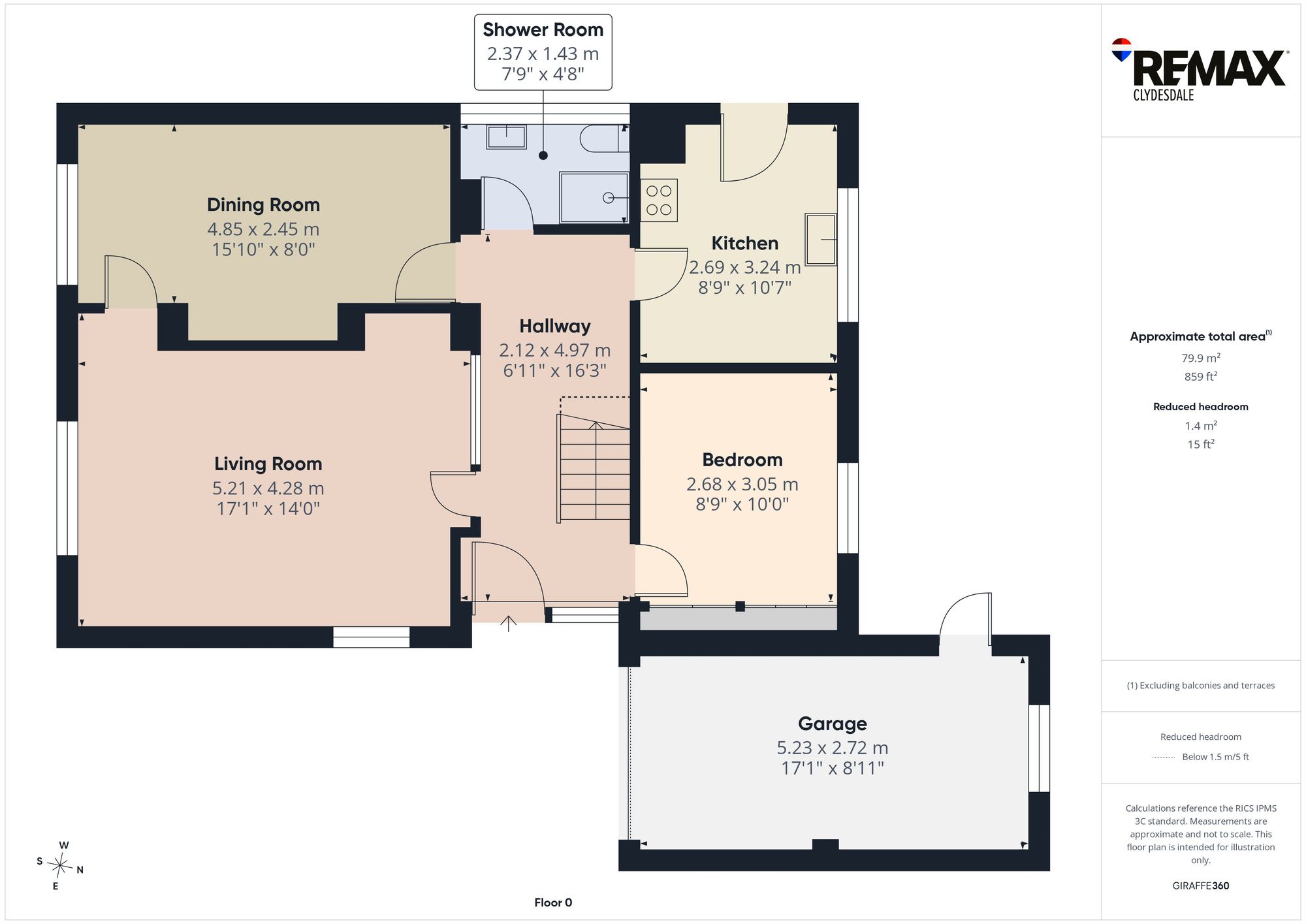4 Skipness Avenue, Carluke floorplan