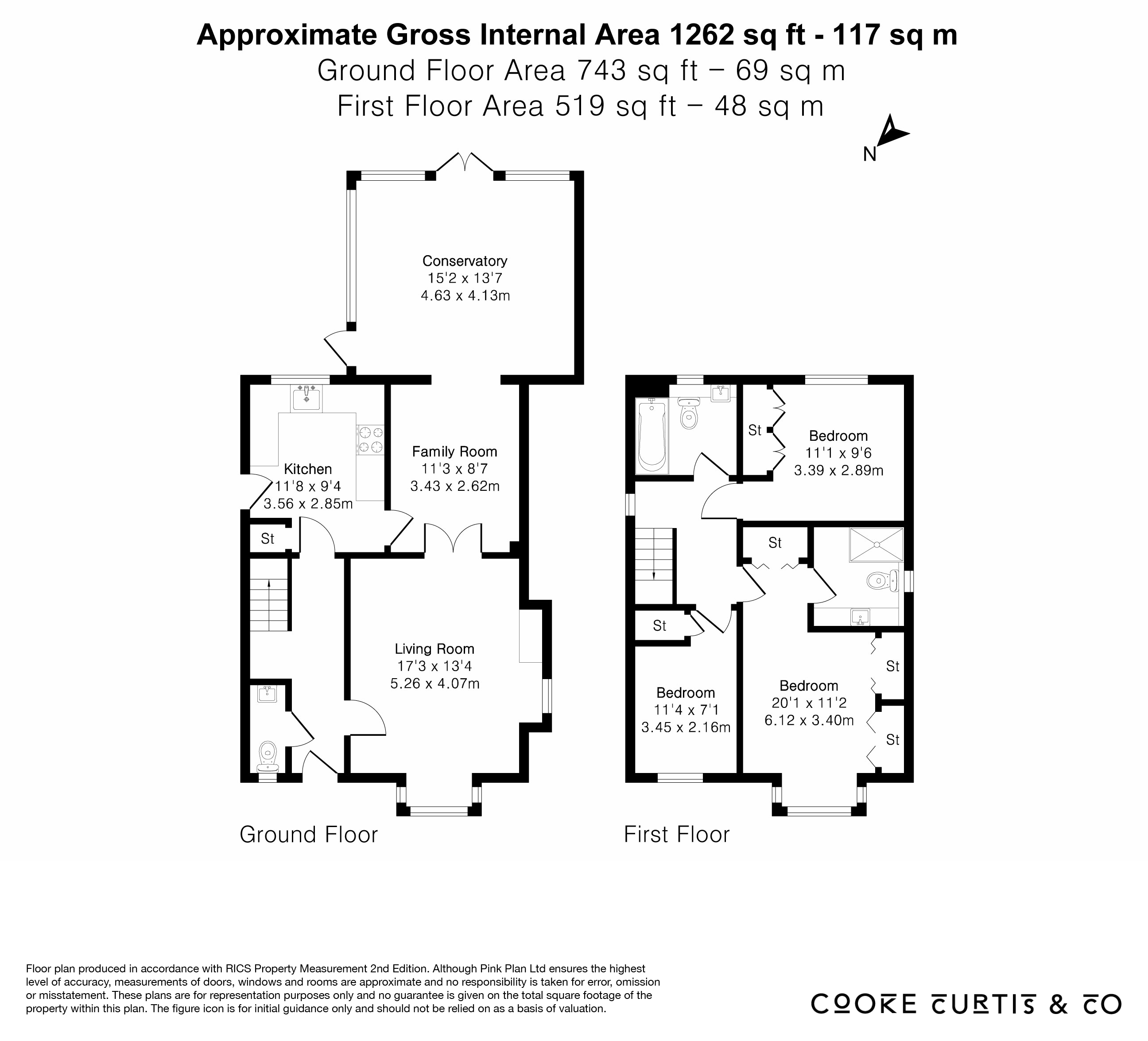 6, Goodliffe Avenue, Cambridge floorplan