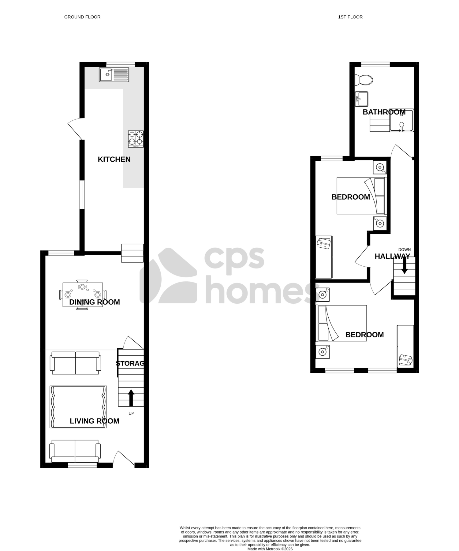 62, Stafford Road, Cardiff floorplan
