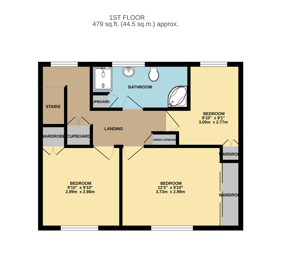 13, Heol Y Dderwen, Cardiff floorplan