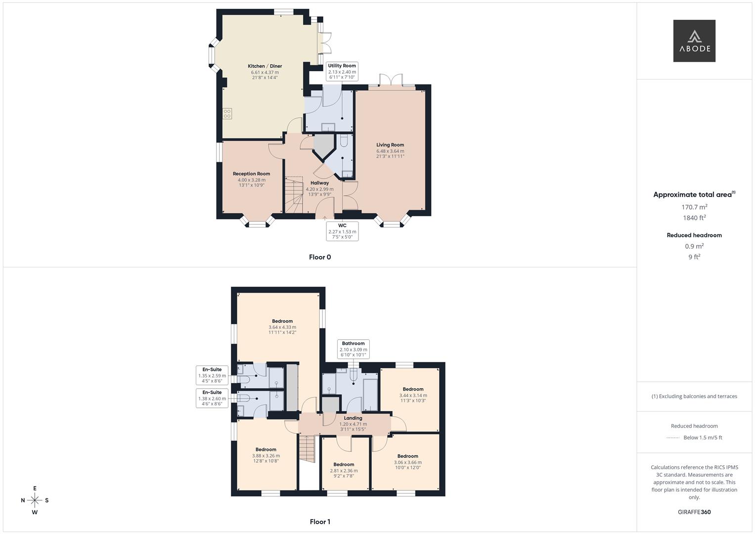 144, Galloway Road, Burton-On-Trent floorplan