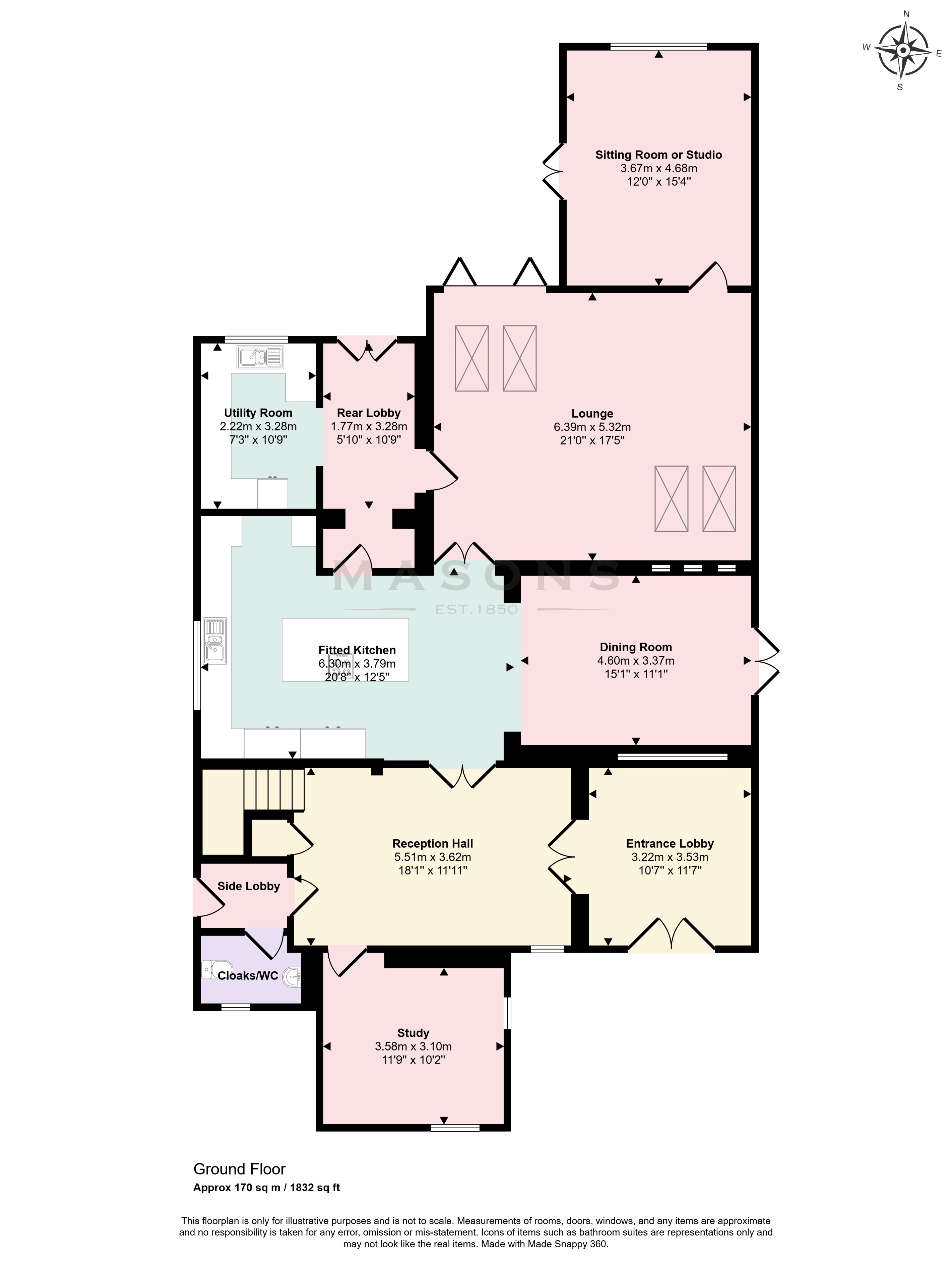 20, Horncastle Road, Louth floorplan