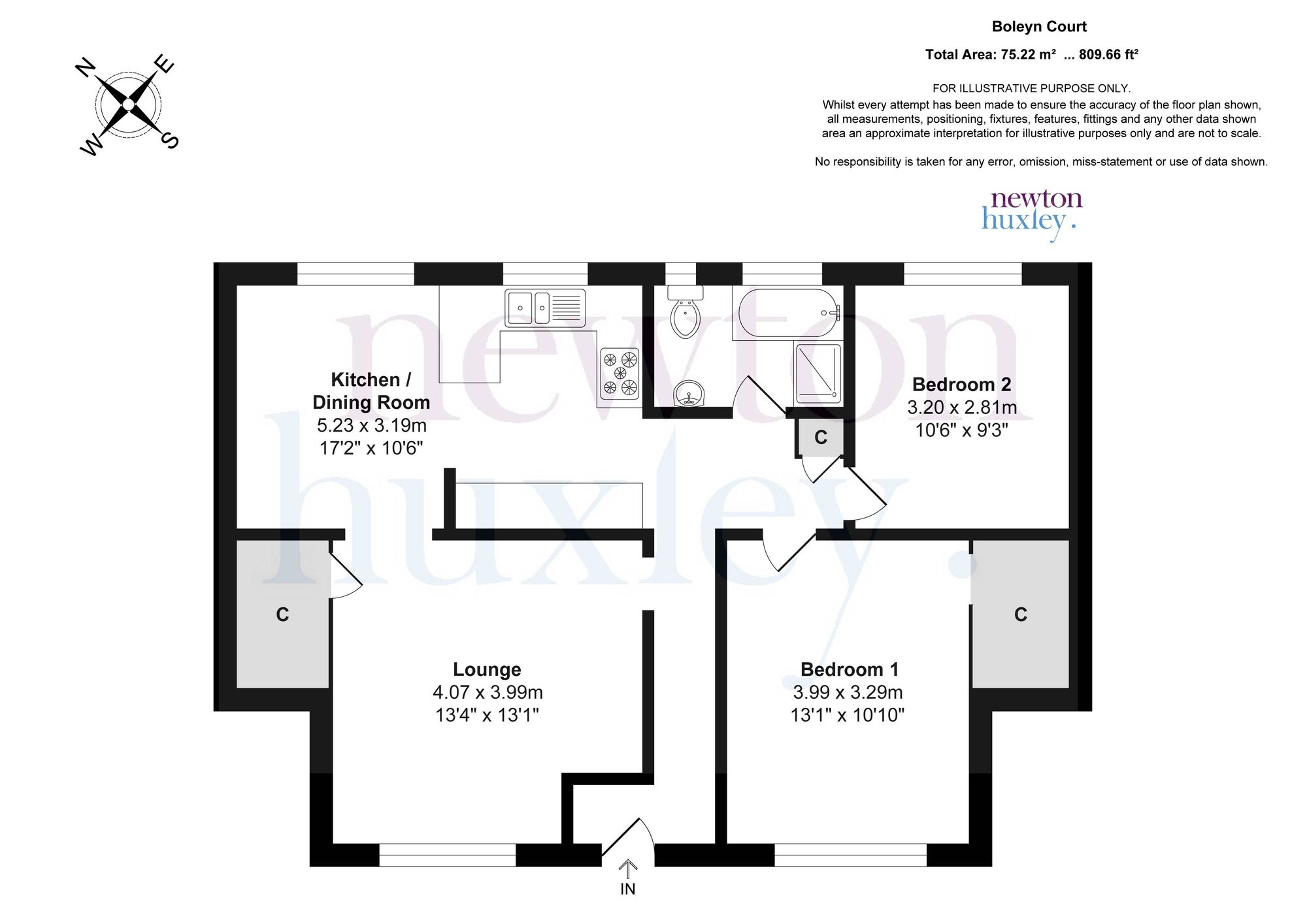 Bridge Road, East Molesey, KT8 floorplan