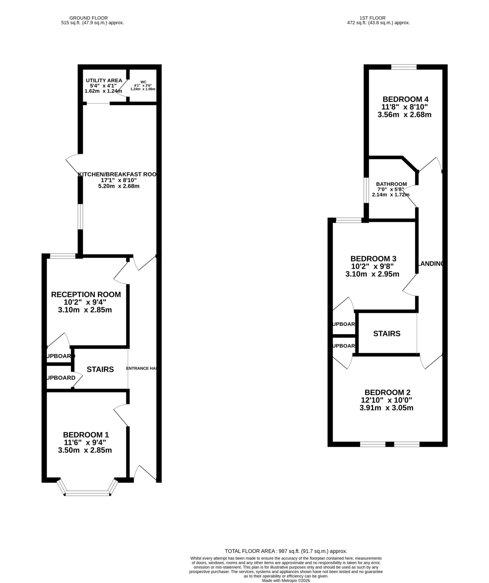 Norris Road, Reading floorplan