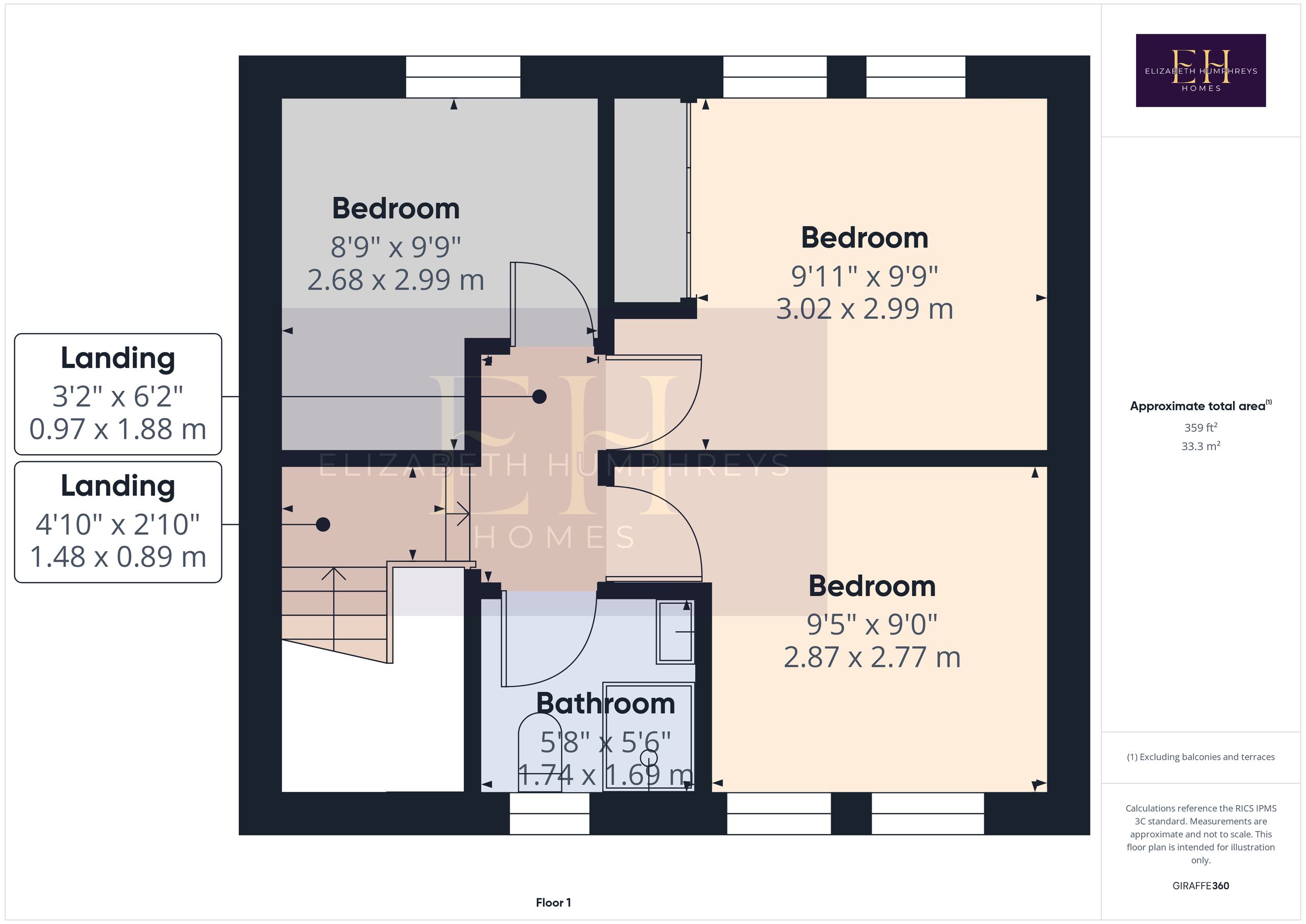 1 Sycamore Court, Morpeth floorplan
