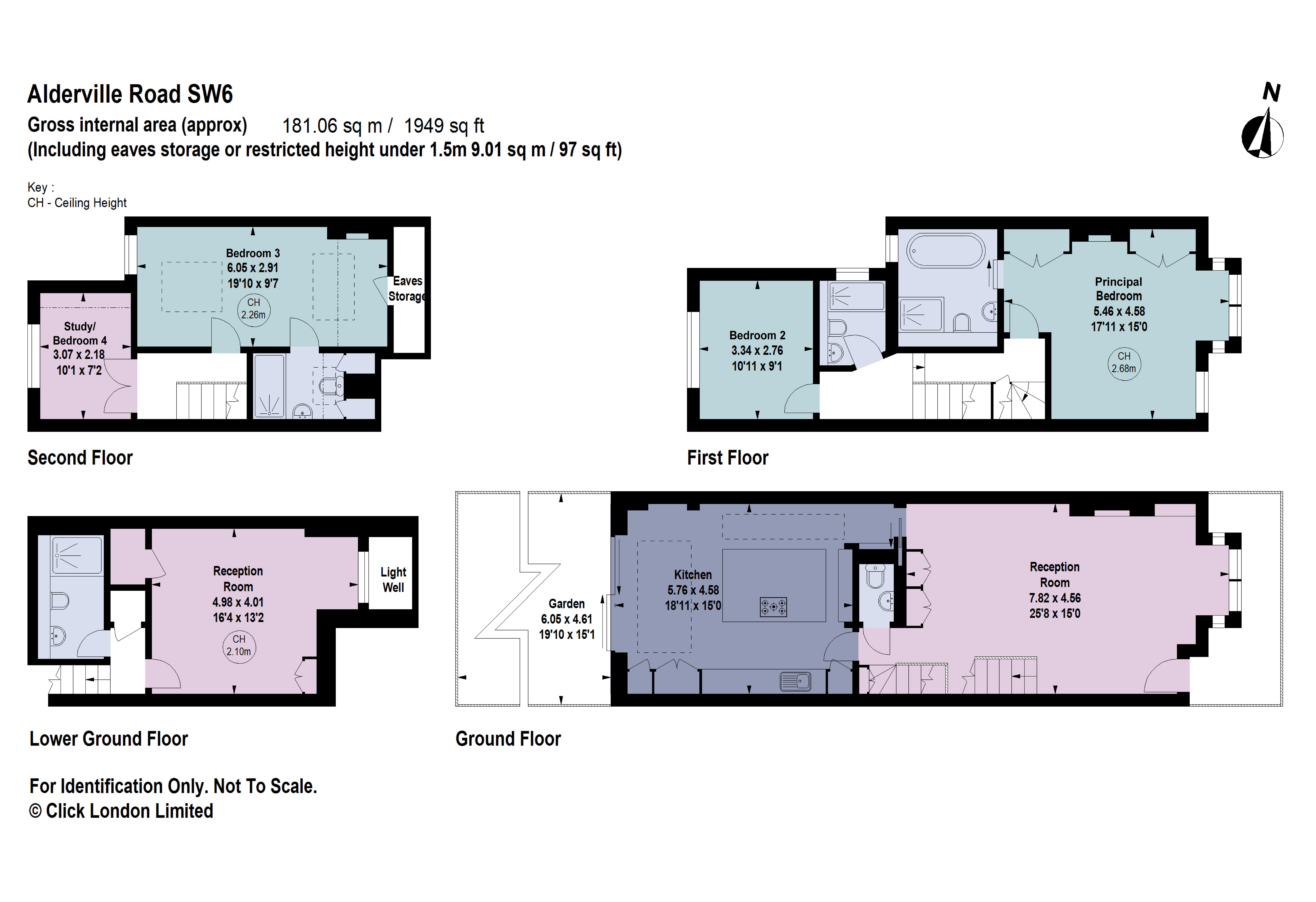 37, Alderville Road, London floorplan