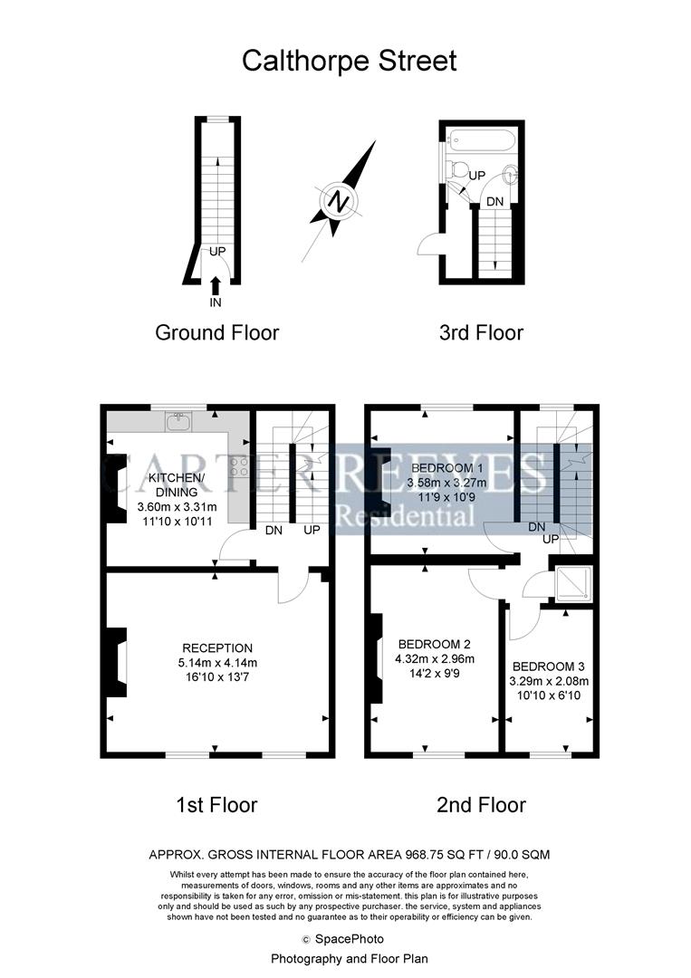 4 Bedrooms Flat to rent in Calthorpe Street, London WC1X