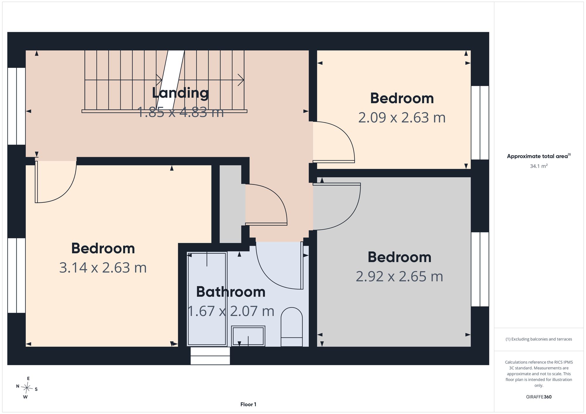 7 Garsdale Close, Scunthorpe floorplan