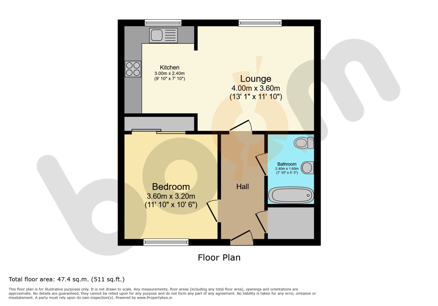 58, Belfast Quay, Irvine floorplan