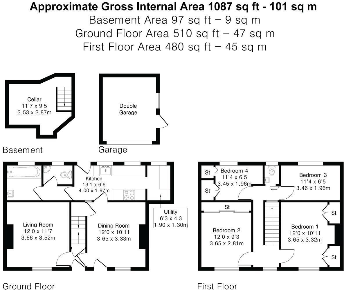 6, Prospect Place, Saffron Walden floorplan