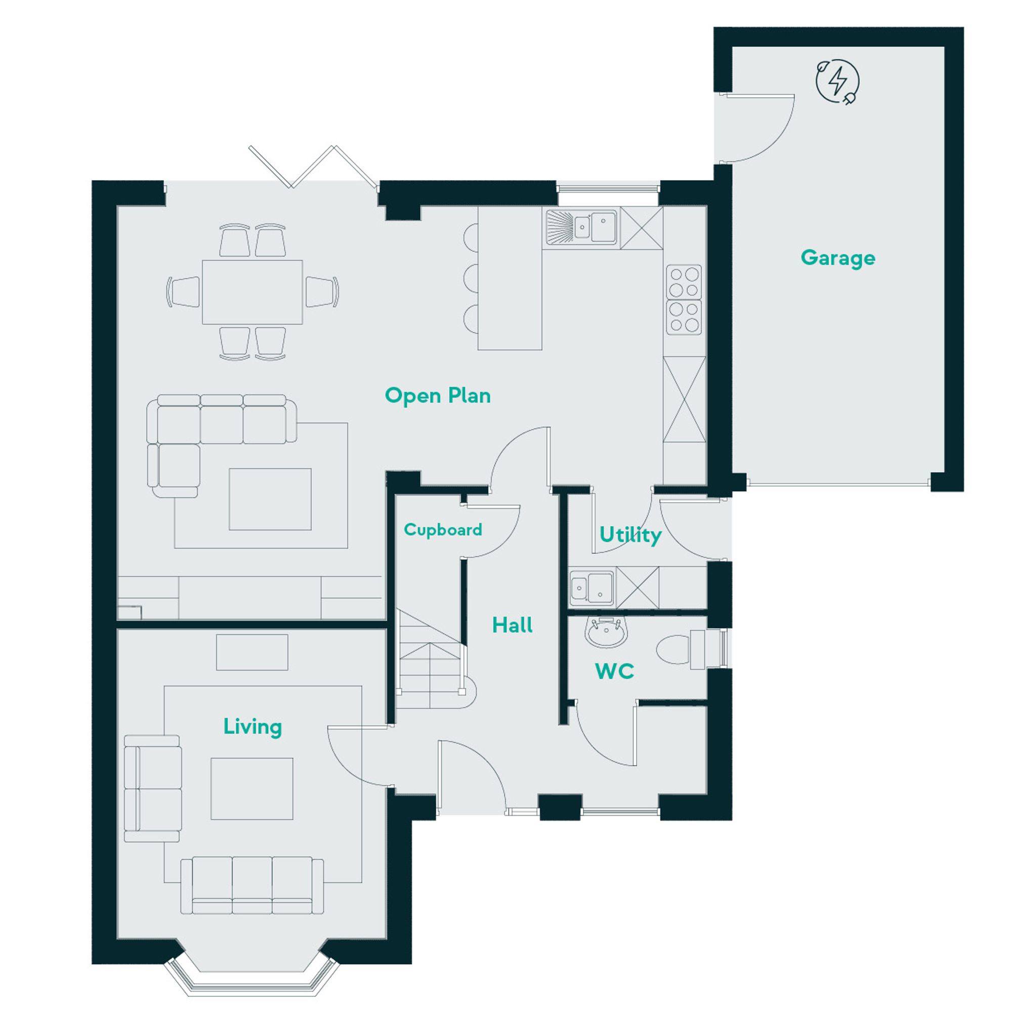 The Carsington, Summer Lane, Matlock floorplan