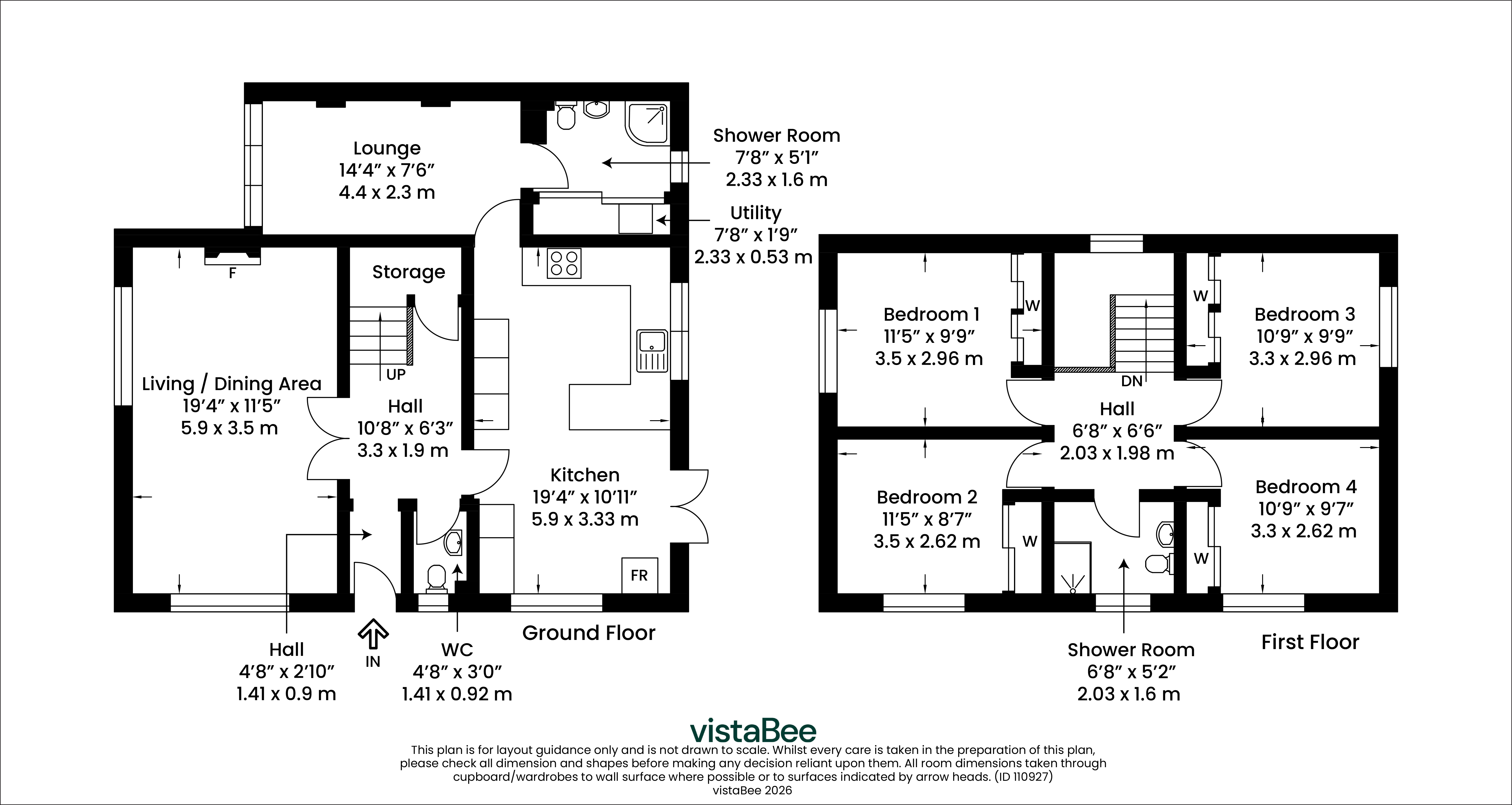 20, Crosslee Crescent, Houston floorplan