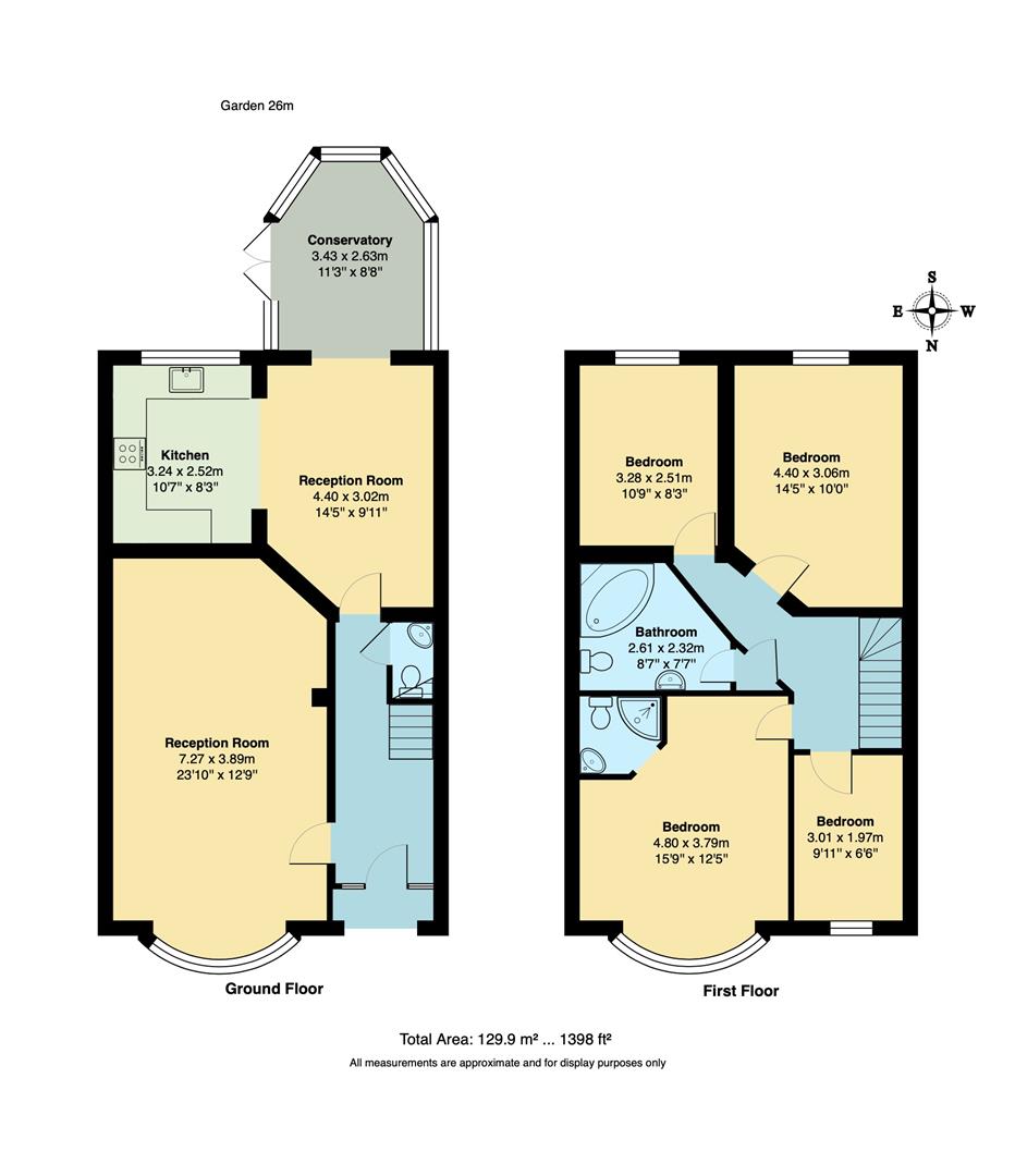 163, New Road, Chingford floorplan