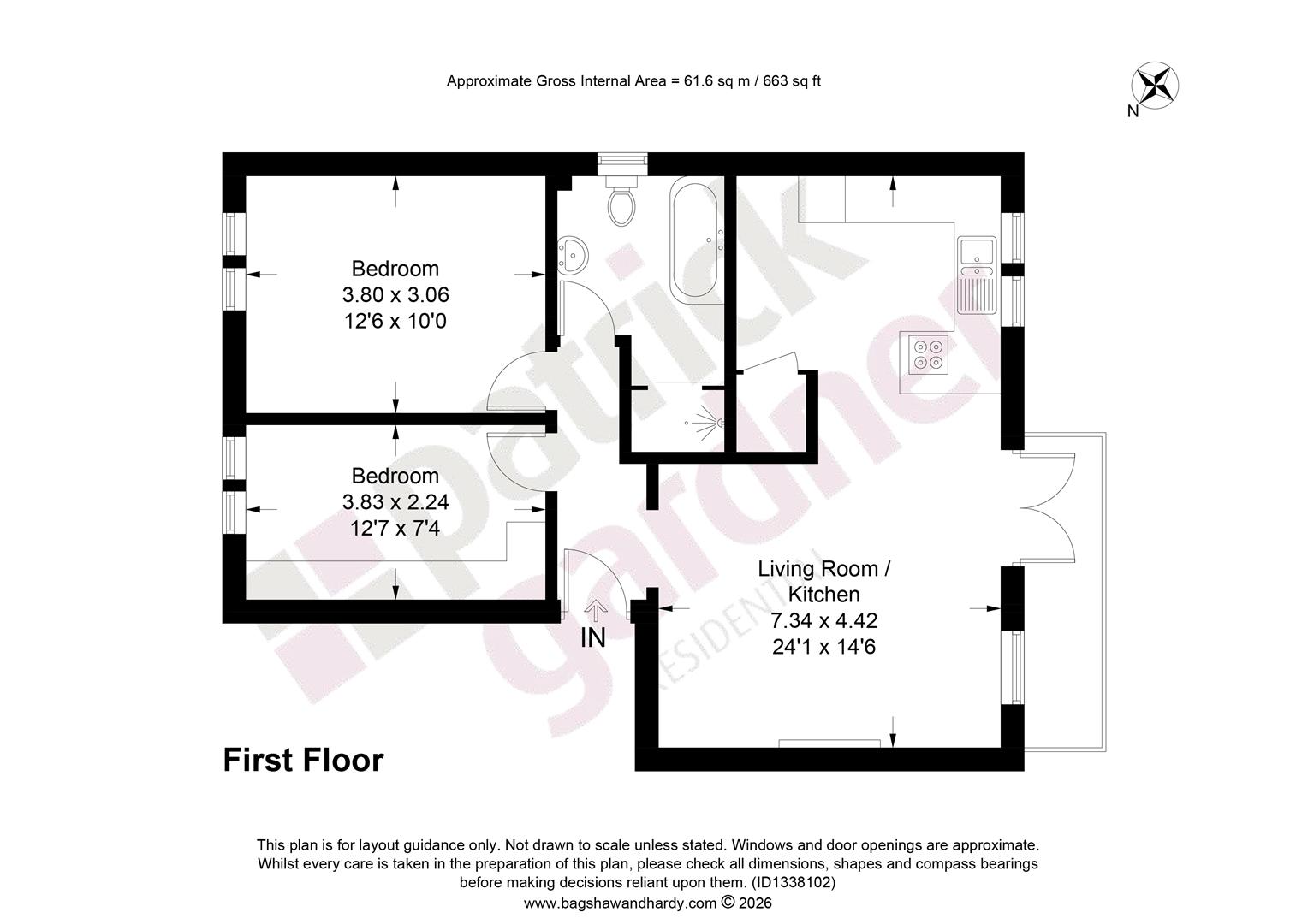 43, Beechwood Park, Leatherhead floorplan