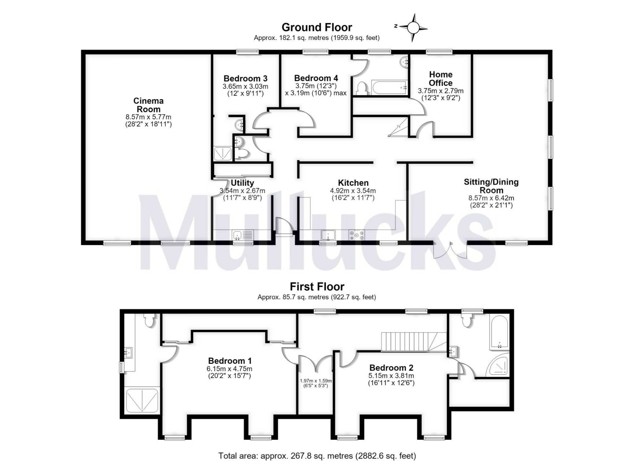 48, Butt Lane, Bishop's Stortford floorplan