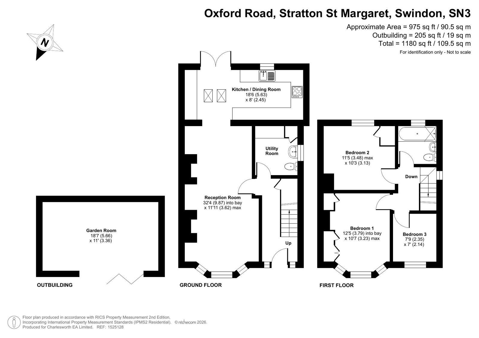 141, Oxford Road, Swindon floorplan
