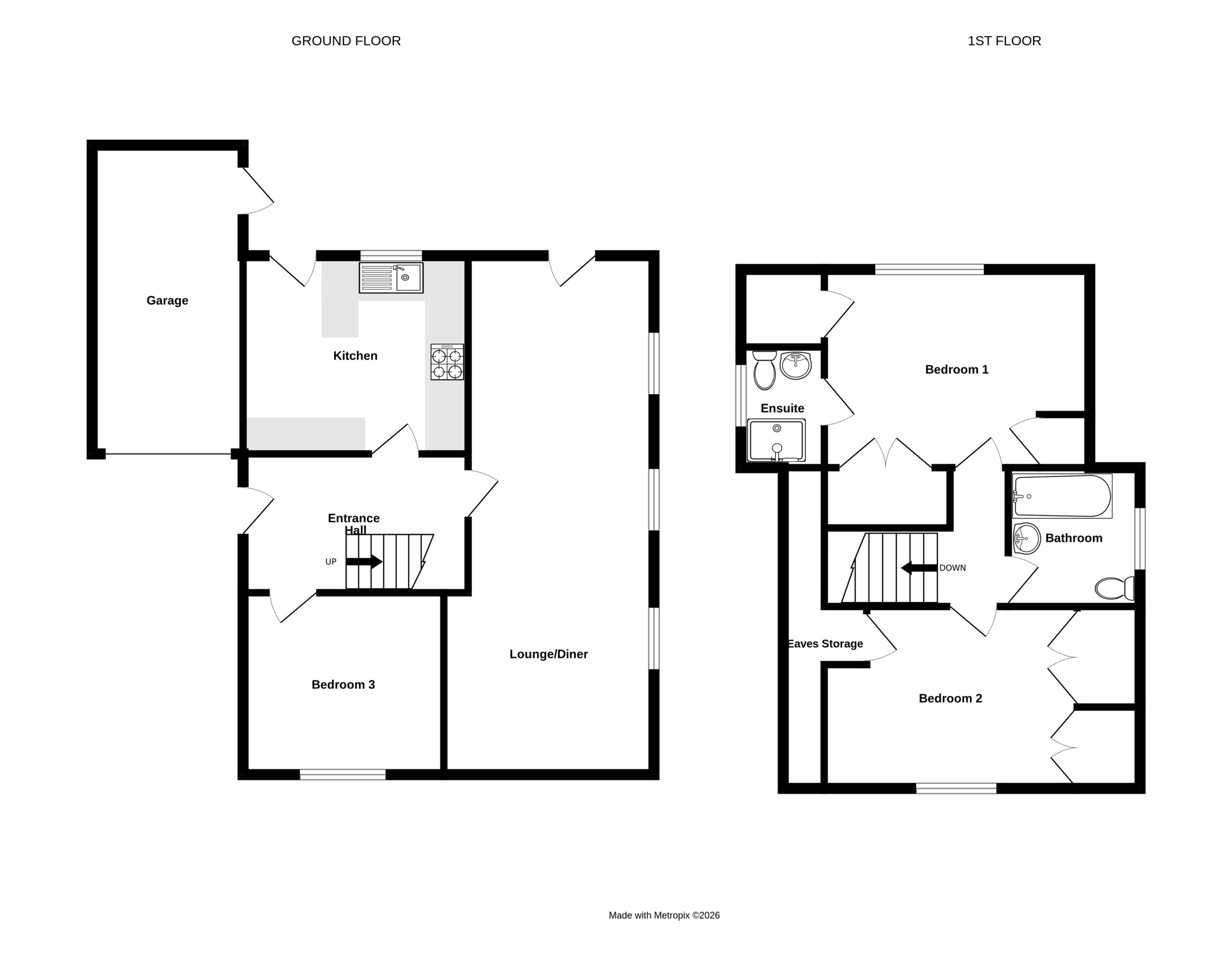 Fortuna, 11 Acacia Clos, Vale floorplan