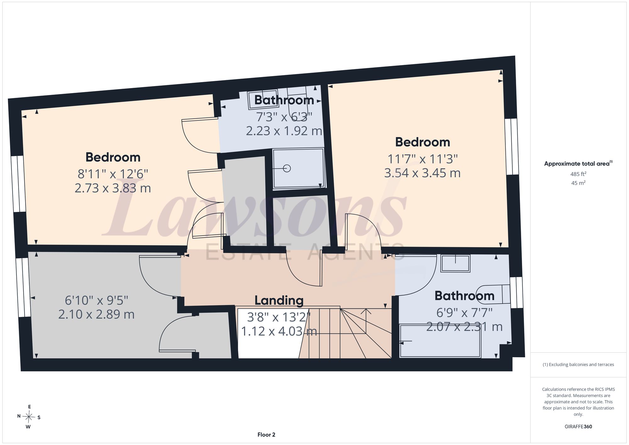 21 Crecy Mews, Thetford floorplan