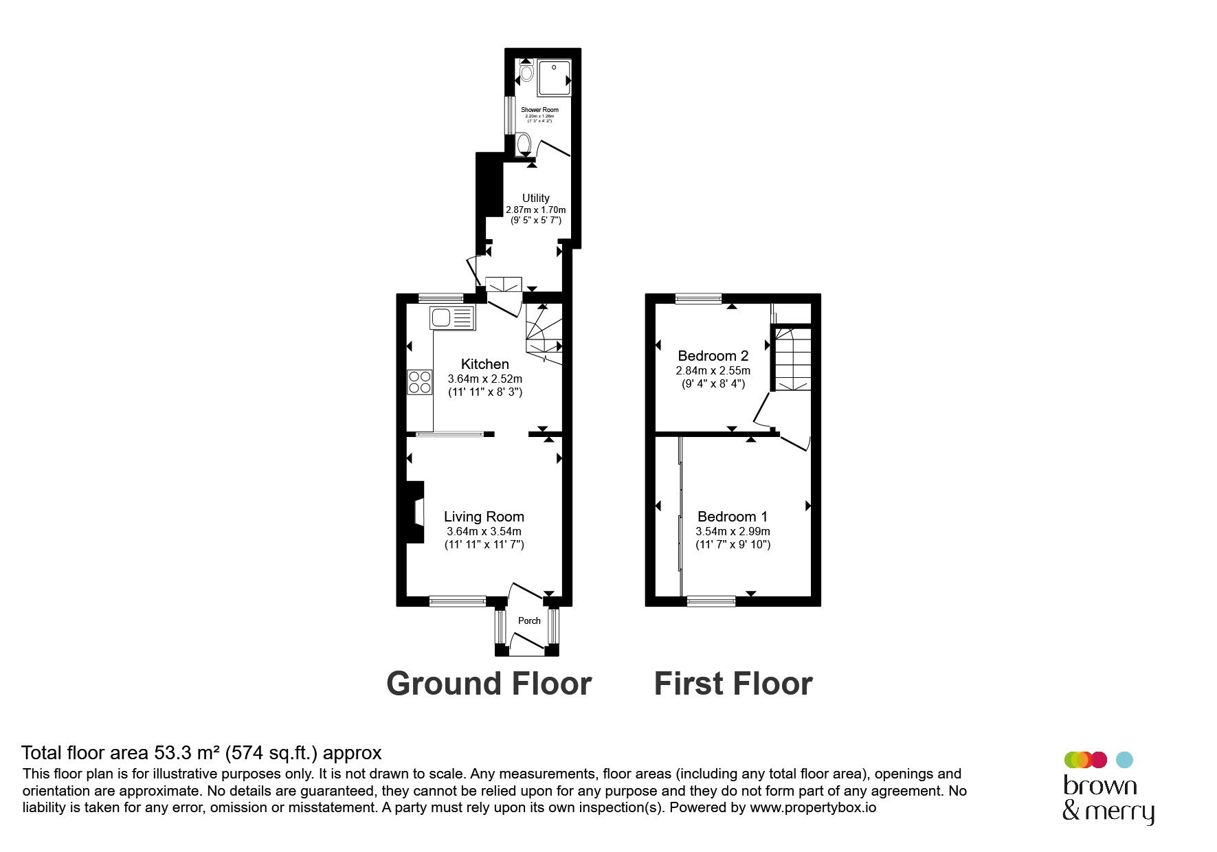 88, Weymouth Street, HEMEL HEMPSTEAD floorplan