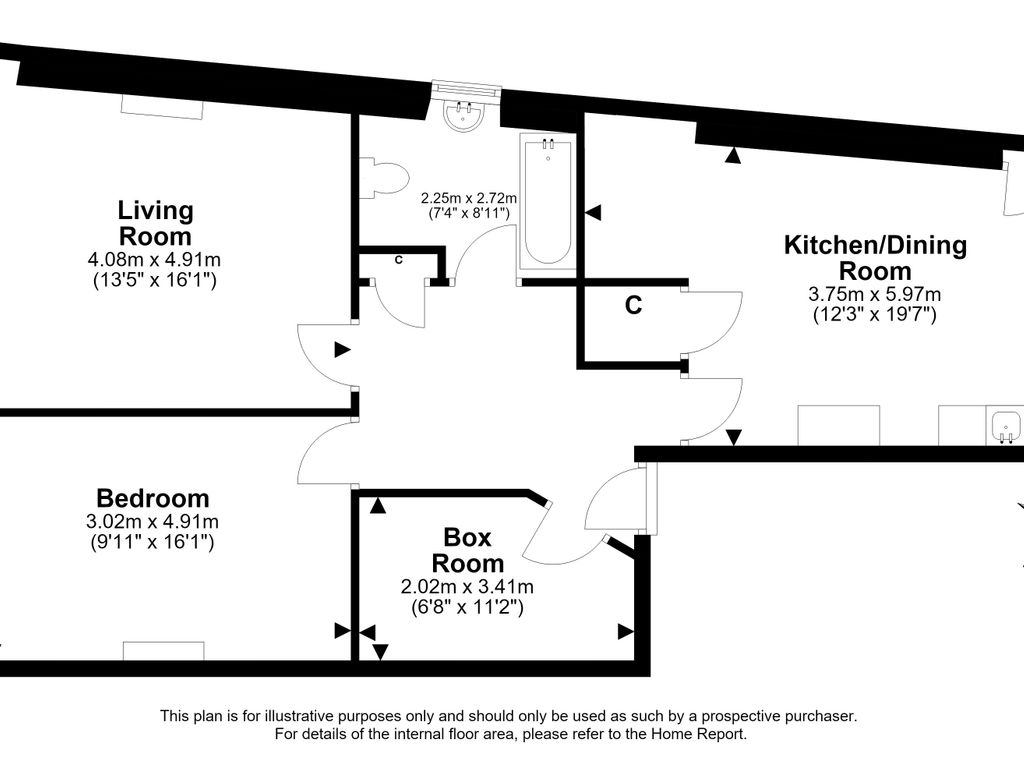 Merchiston Avenue, Edinburgh floorplan
