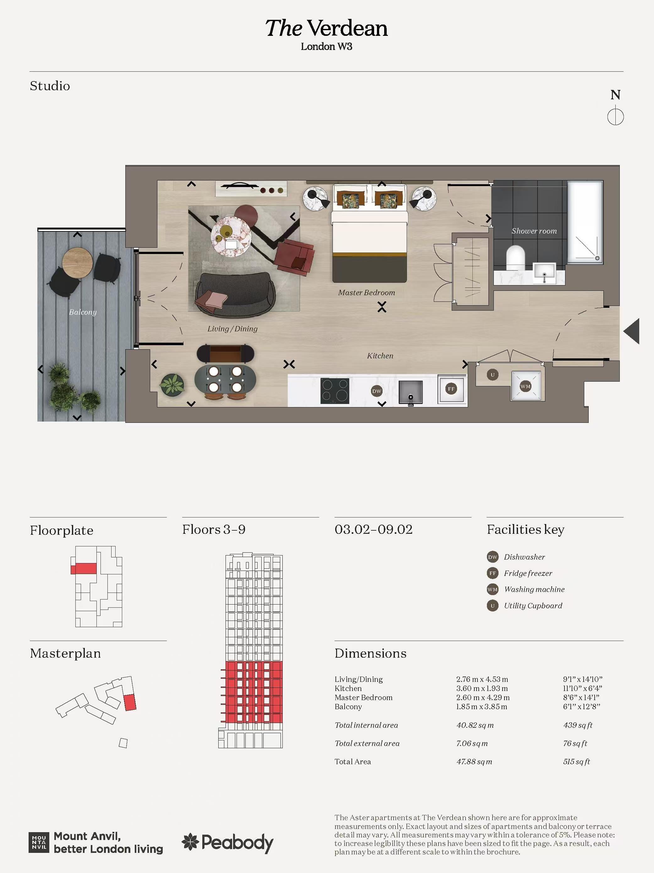 Monterrey House, Acton floorplan