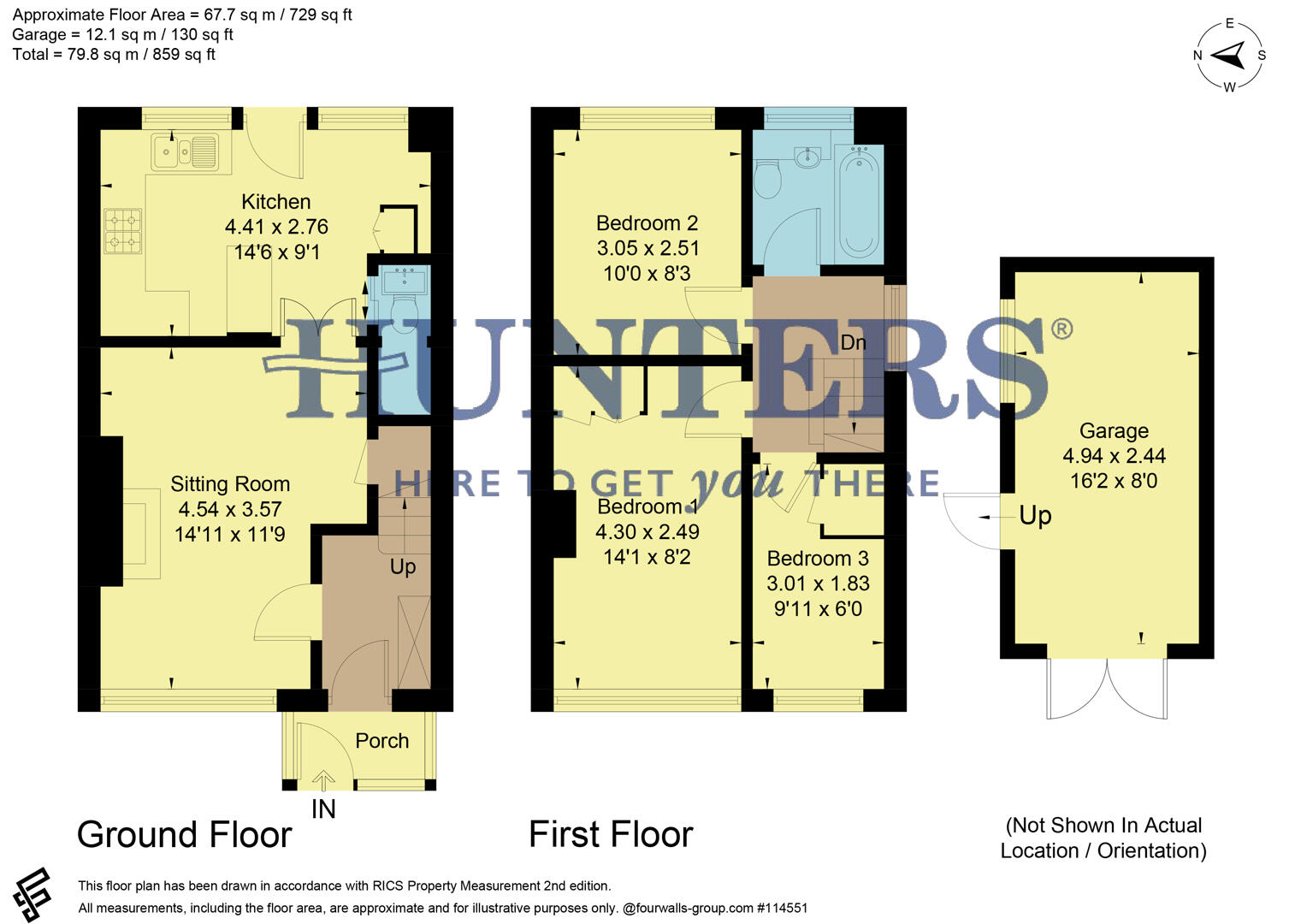 39, Greenlea Road, Leeds floorplan