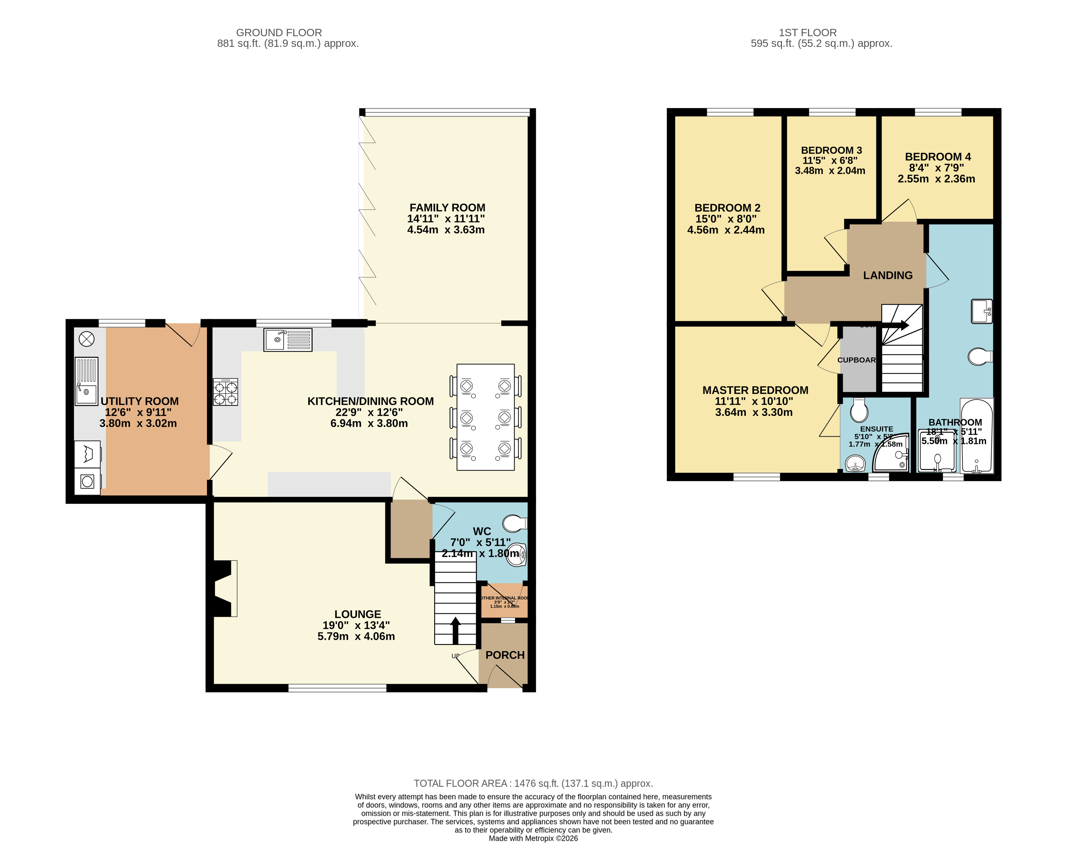 7 Blackmires Farm Mews, Blackmires, Bradford floorplan