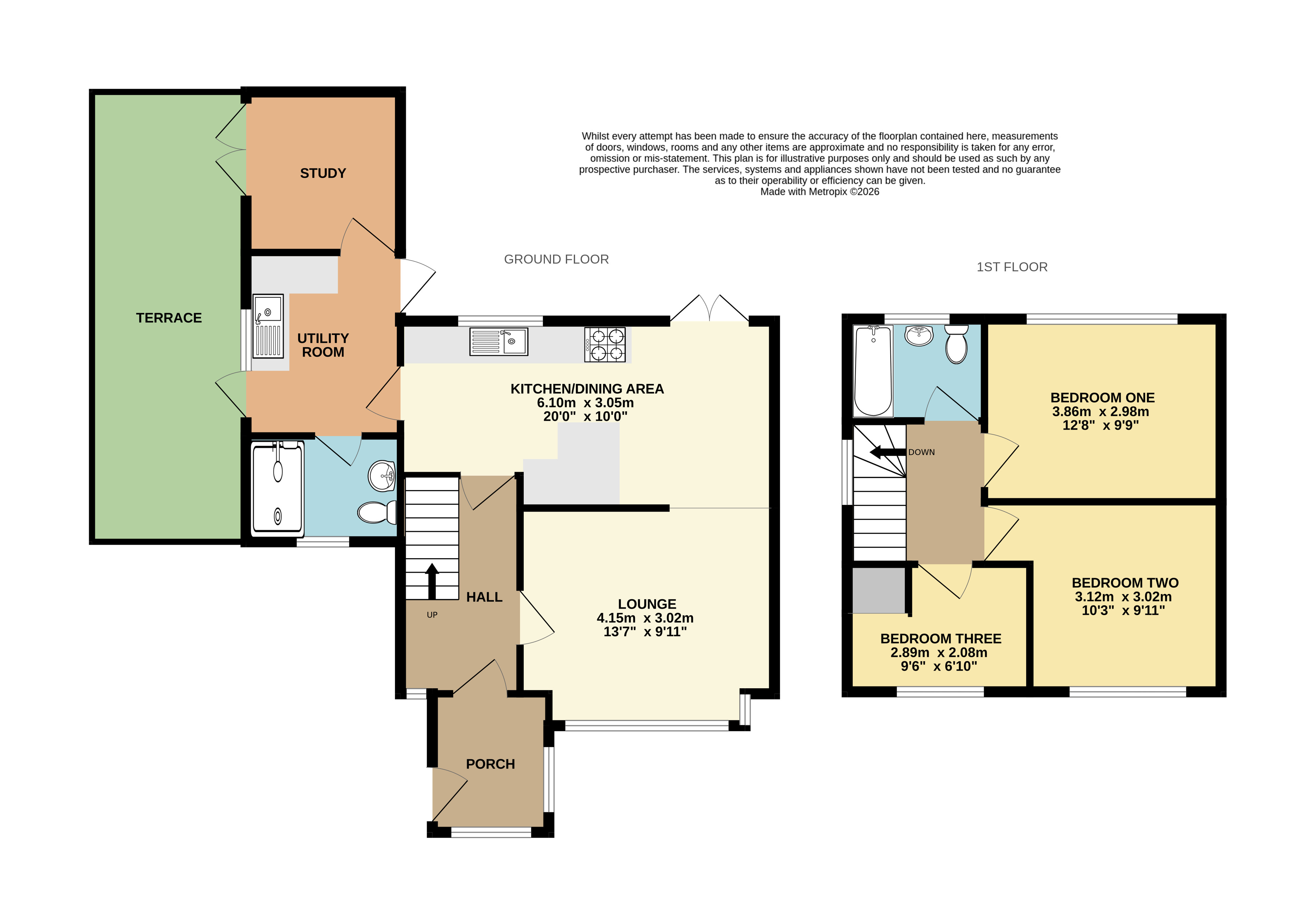 1, Ulverston Road, Bedfordshire floorplan