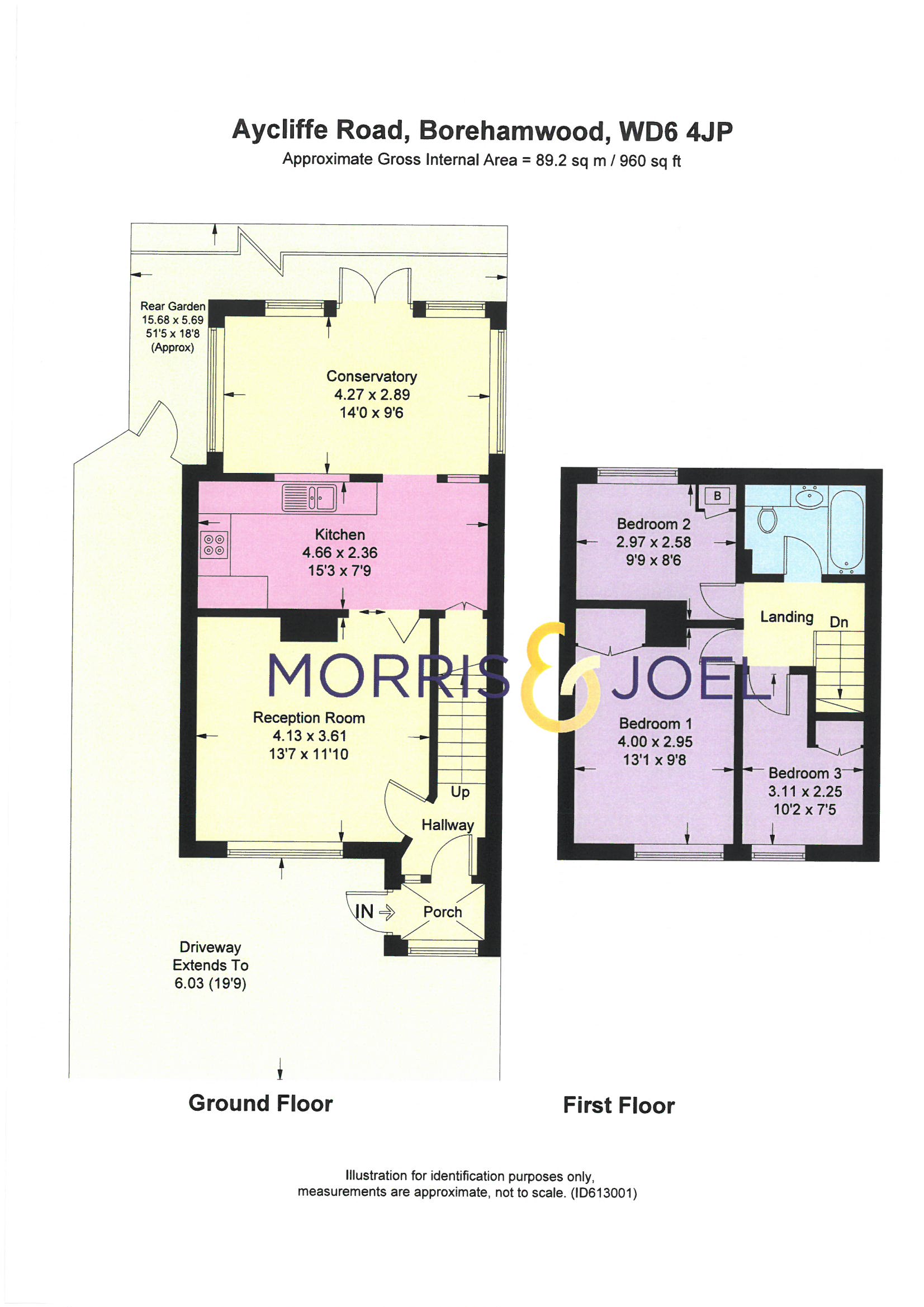 3 bed terraced house for sale in Aycliffe Road, Borehamwood WD6 Zoopla