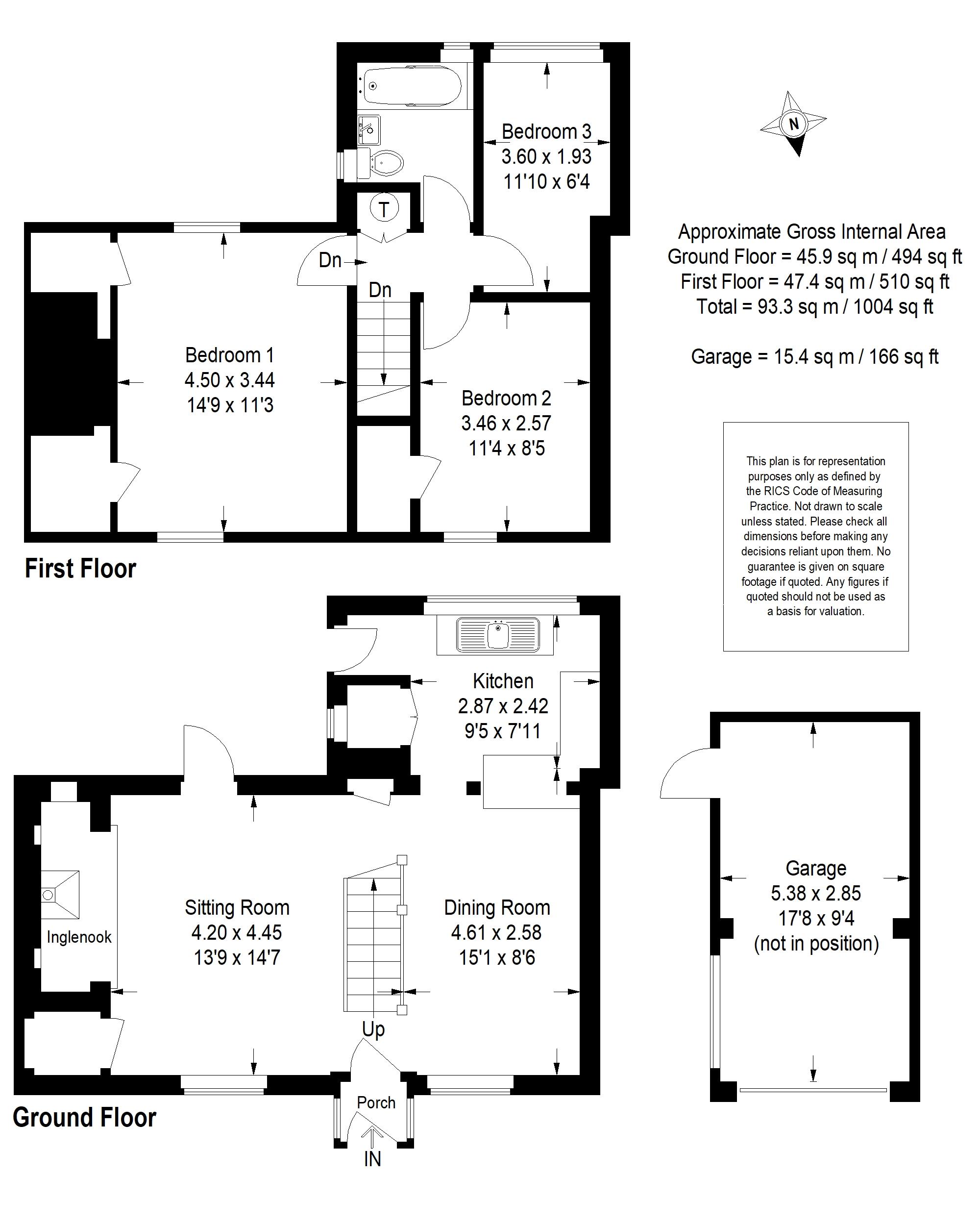 3 Bedrooms Terraced house for sale in Guildford Road, Abinger Hammer, Dorking RH5