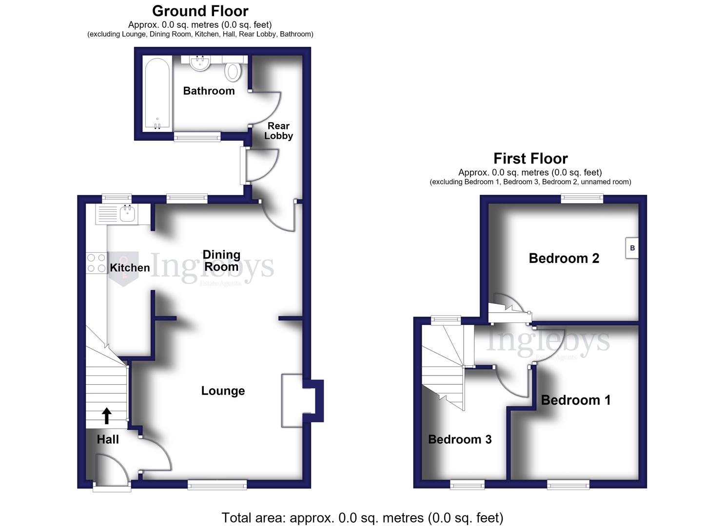 22, St. Hildas Terrace, Loftus floorplan