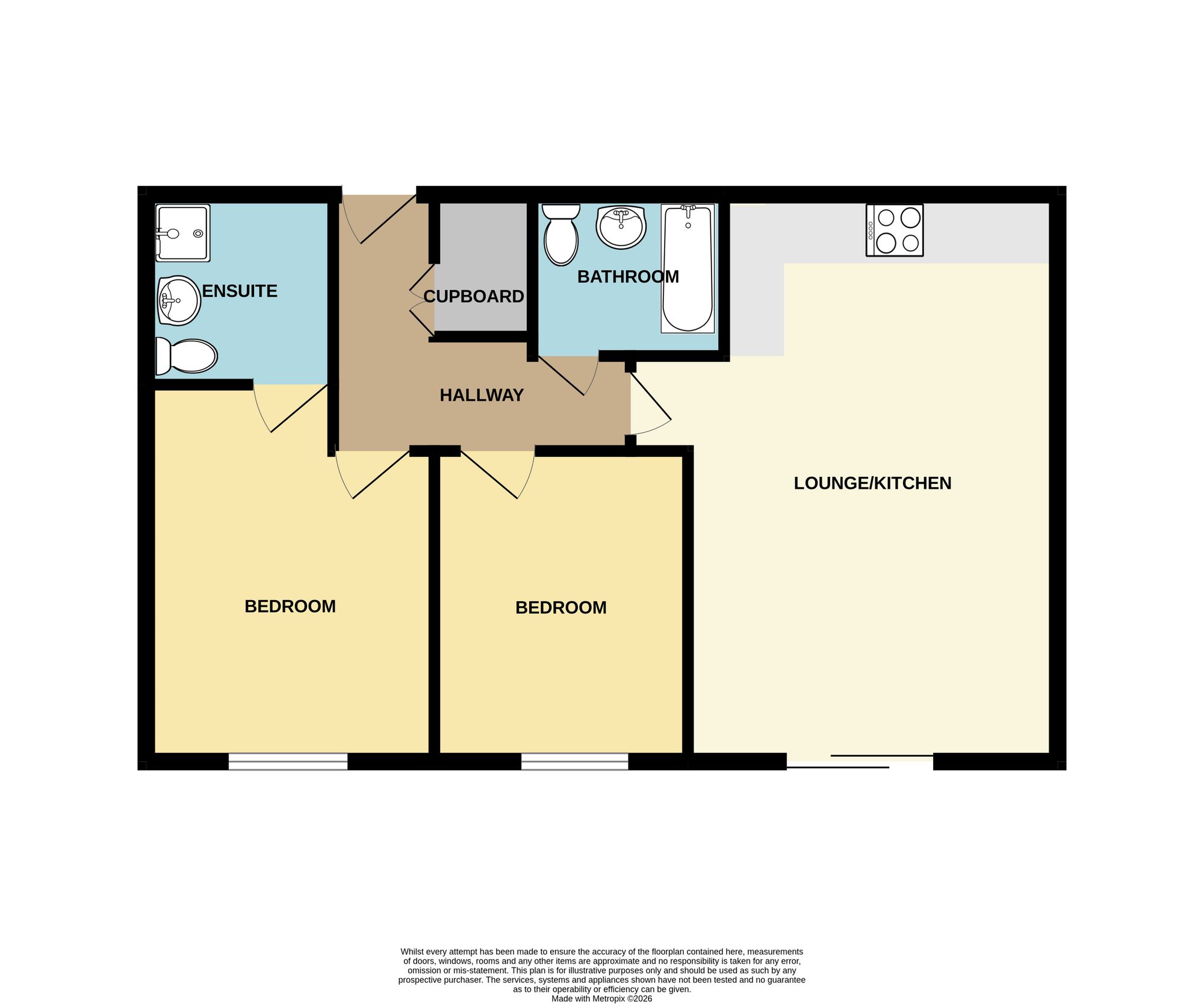 Apt 203, Kepwick House Peasholm Gap, Scarborough floorplan