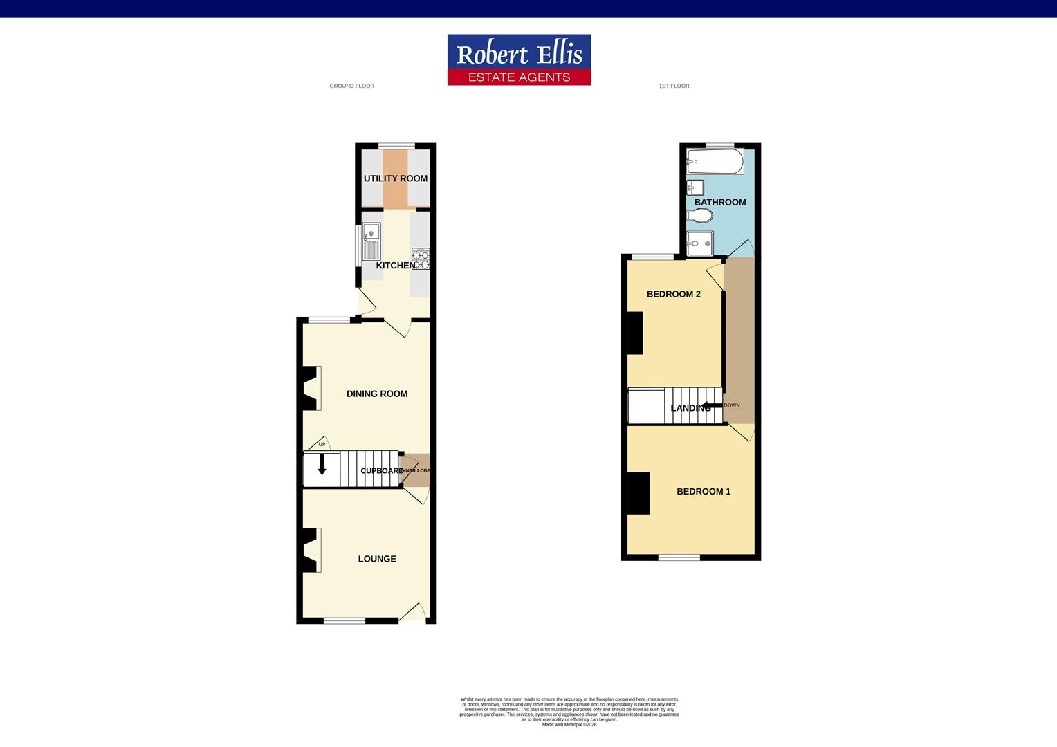 16, Larklands Avenue, Derbyshire floorplan