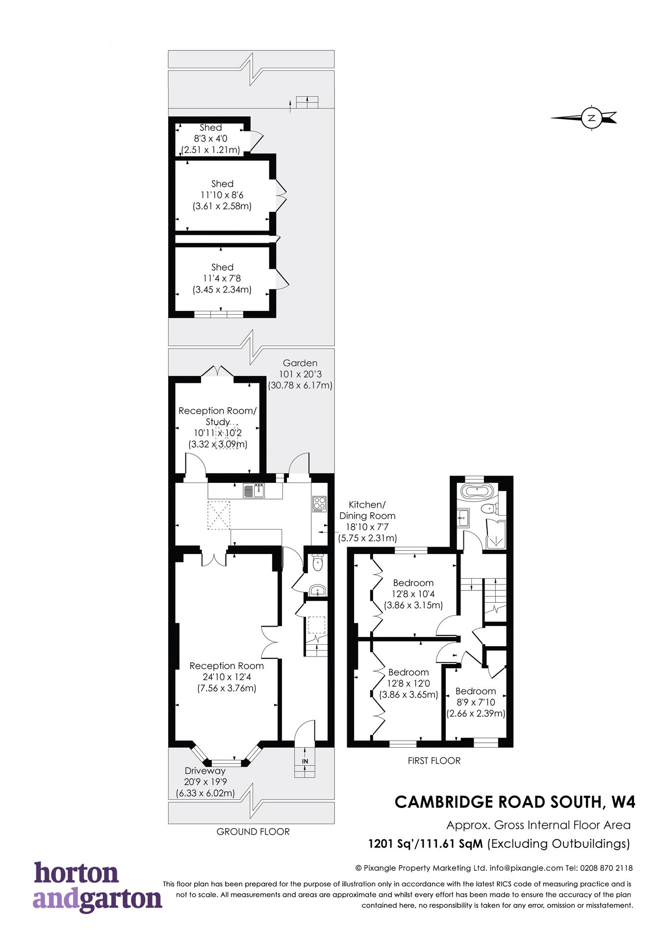 47a, Cambridge Road South, Chiswick floorplan