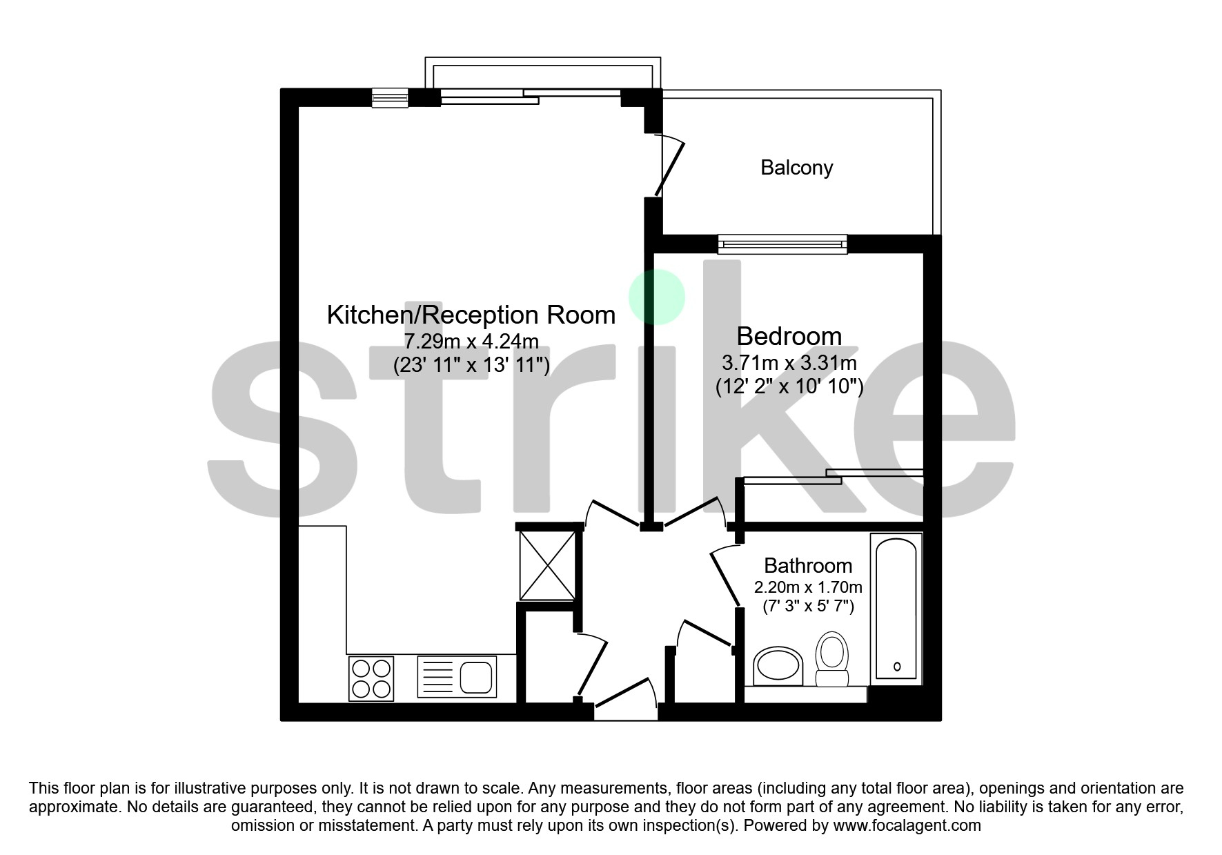 Borland Road, London SE15, 1 bedroom flat for sale 61433904