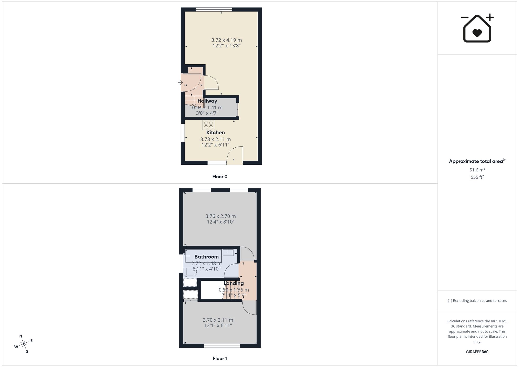 77 Landor Drive, Swansea floorplan