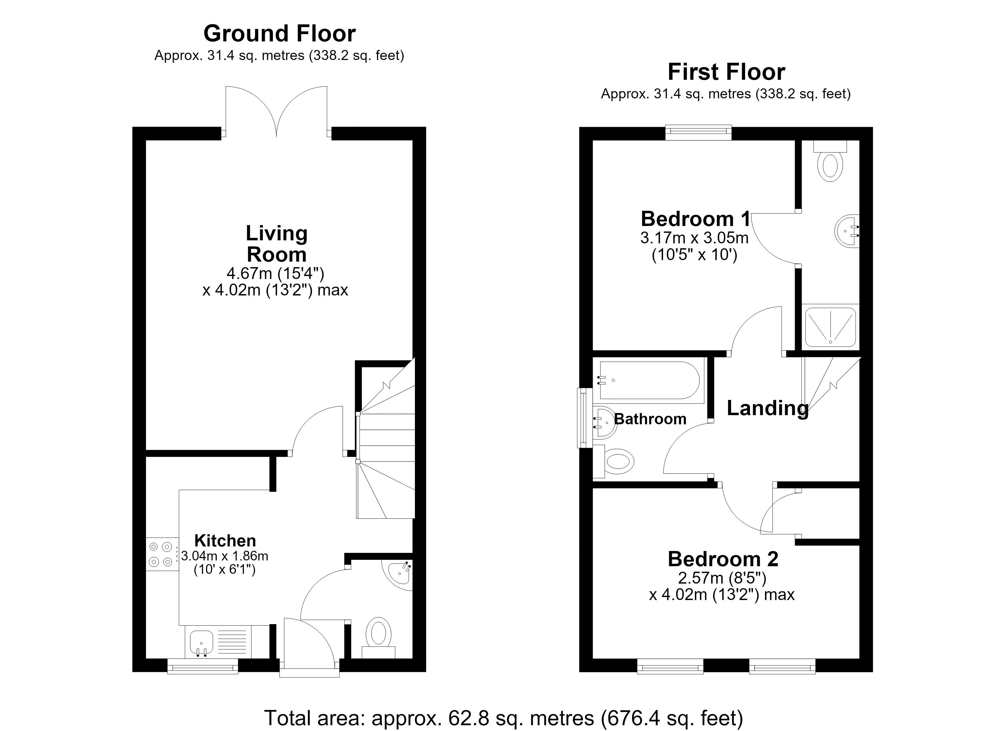 Tailor Close, Andover floorplan