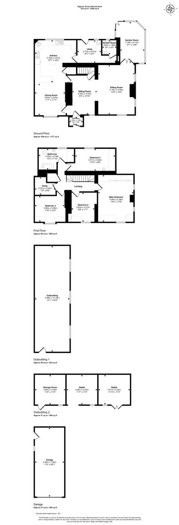 1 Poolstown Cottages, Thornhill, Stalbridge floorplan